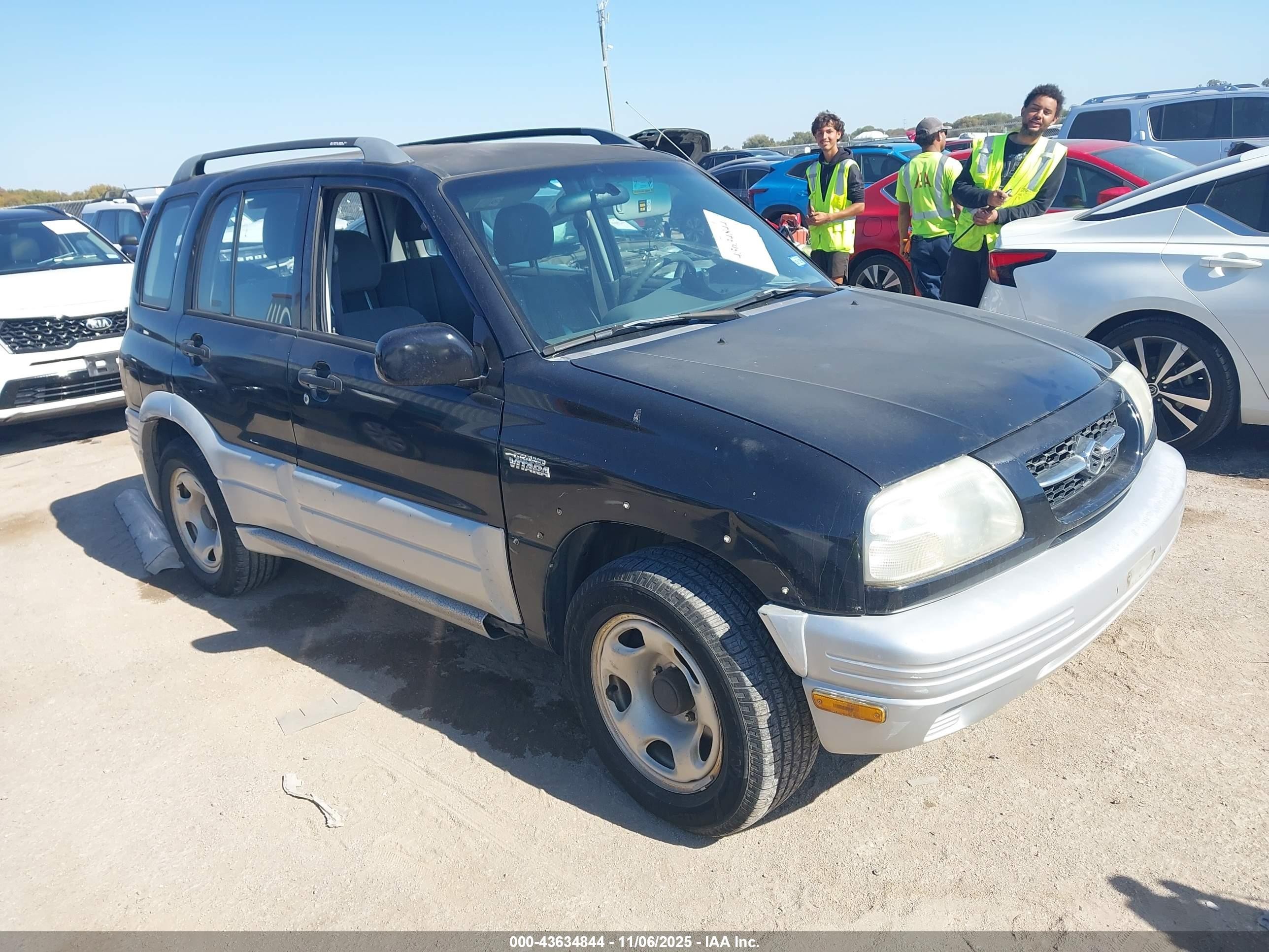 2000 Suzuki Grand Vitara Jls/jls+/limited Black vin: JS3TE62V1Y4108854