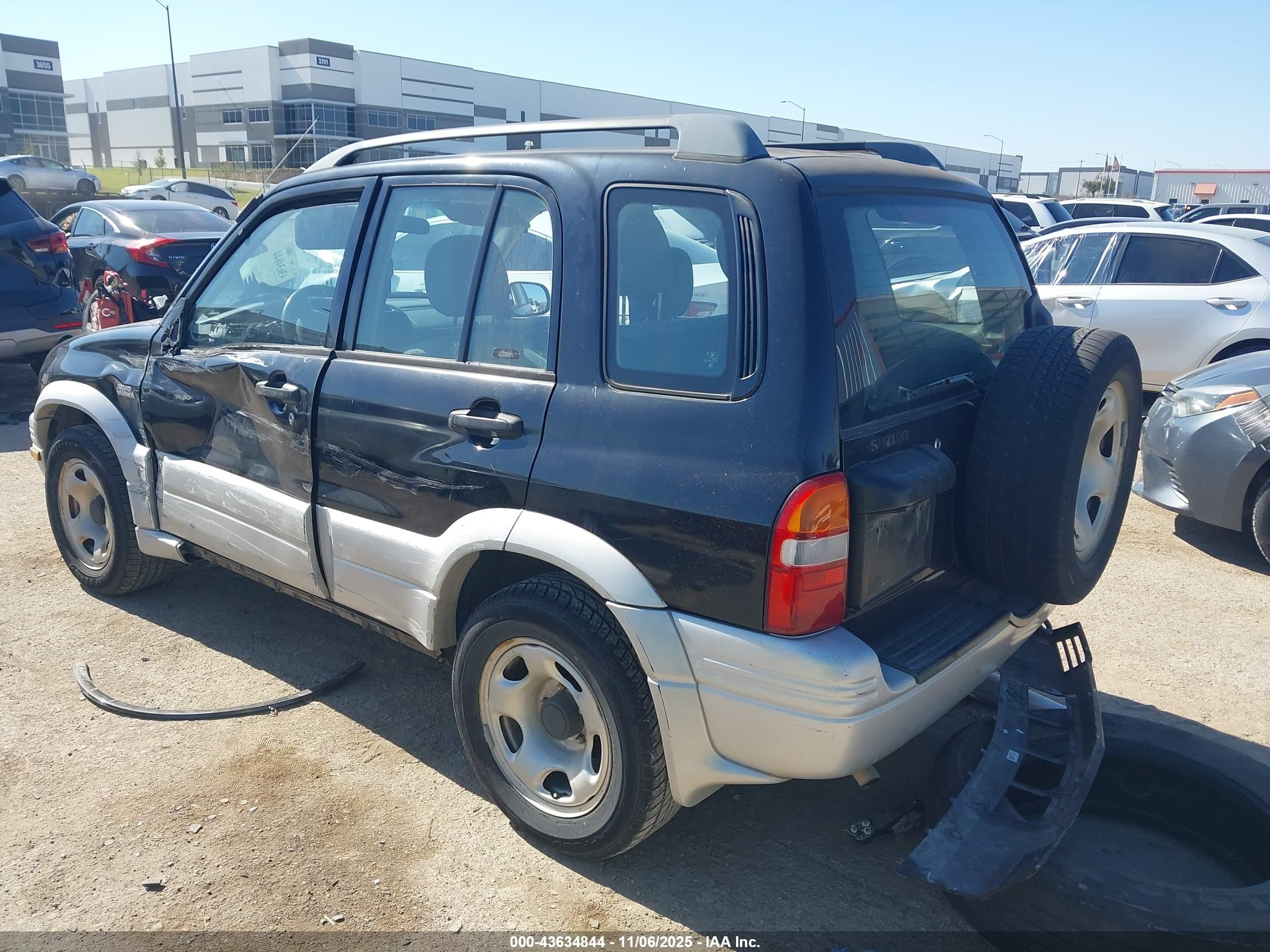 2000 Suzuki Grand Vitara Jls/jls+/limited Black vin: JS3TE62V1Y4108854