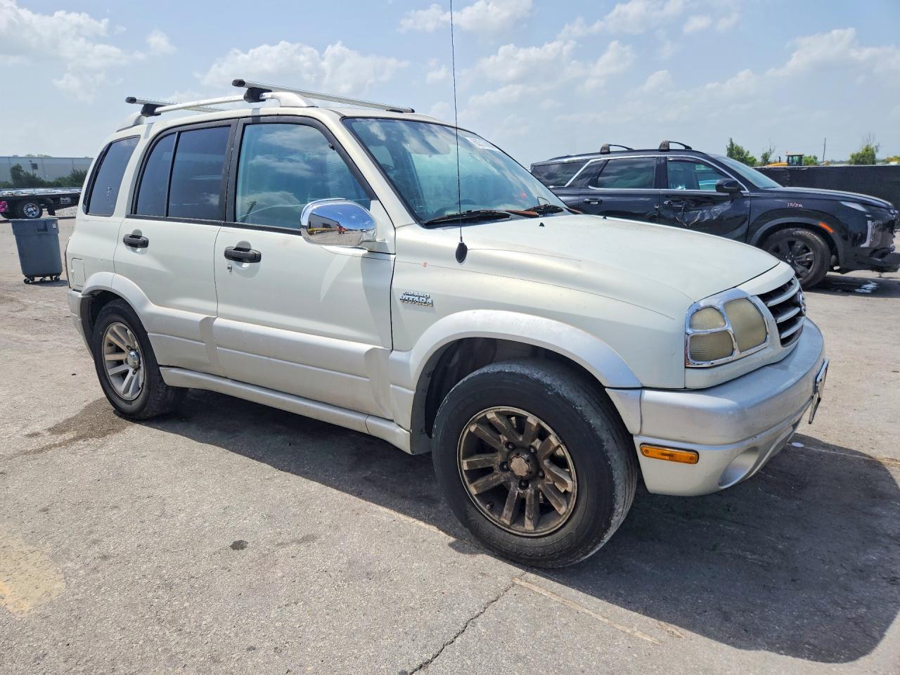 2004 Suzuki Grand Vitara Lx White vin: JS3TE62V244101079