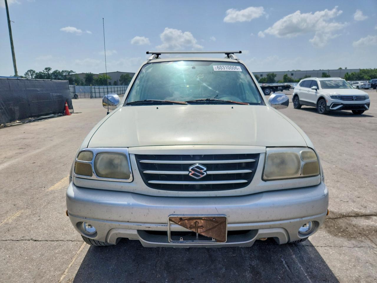 2004 Suzuki Grand Vitara Lx White vin: JS3TE62V244101079
