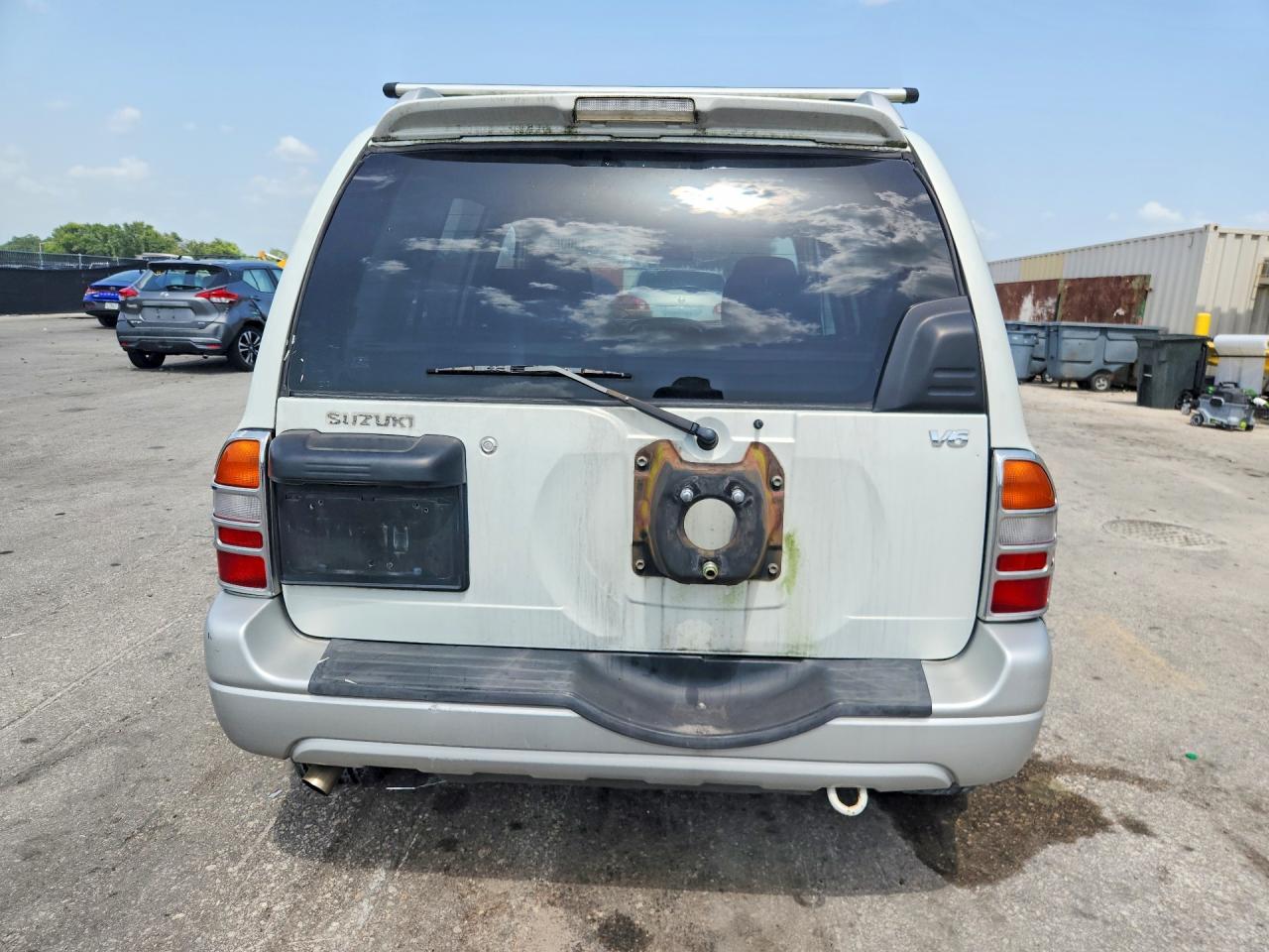 2004 Suzuki Grand Vitara Lx White vin: JS3TE62V244101079