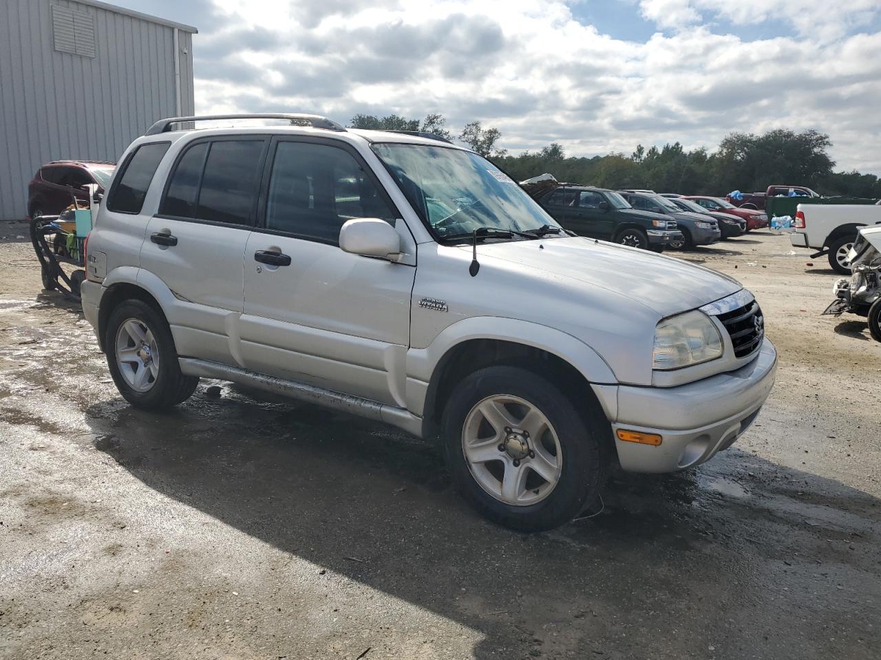 2003 Suzuki Grand Vitara Jls Limited Silver vin: JS3TE62V434100787