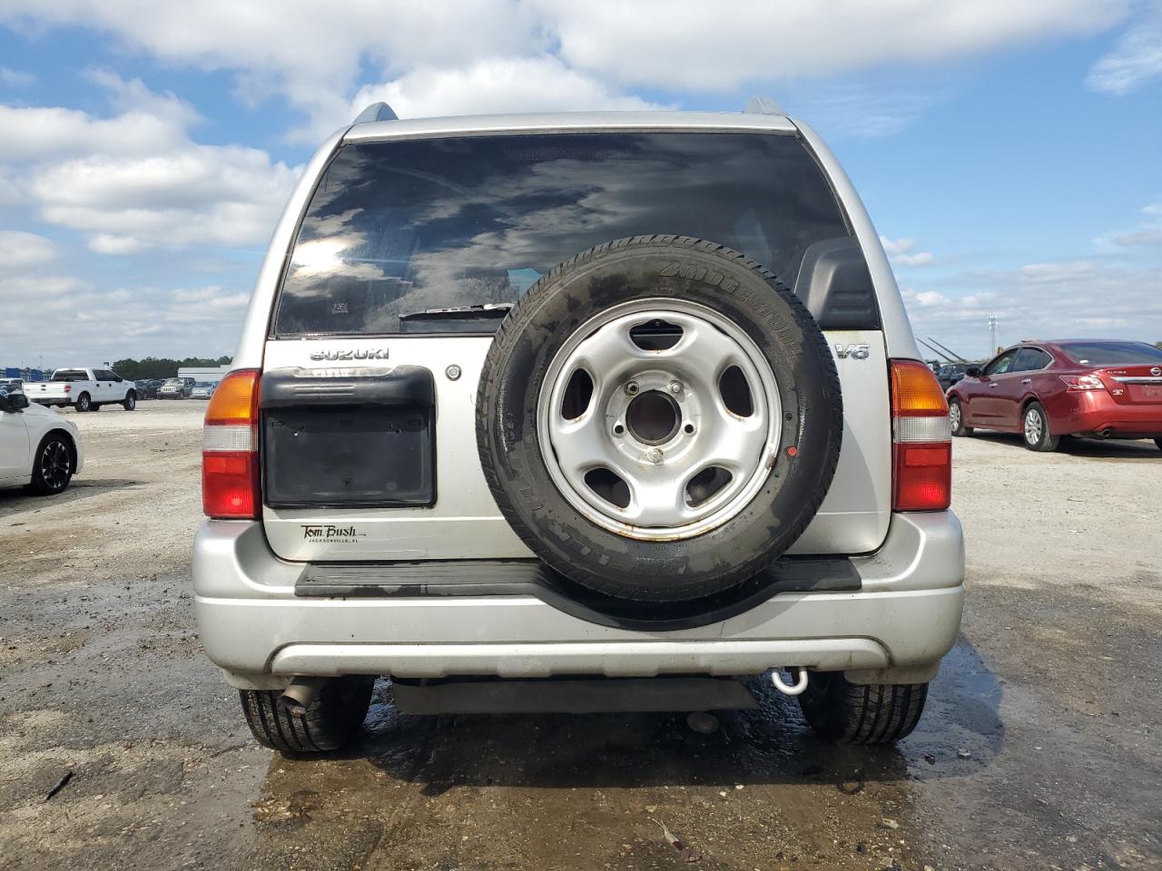 2003 Suzuki Grand Vitara Jls Limited Silver vin: JS3TE62V434100787