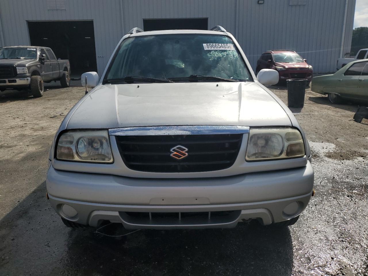 2003 Suzuki Grand Vitara Jls Limited Silver vin: JS3TE62V434100787