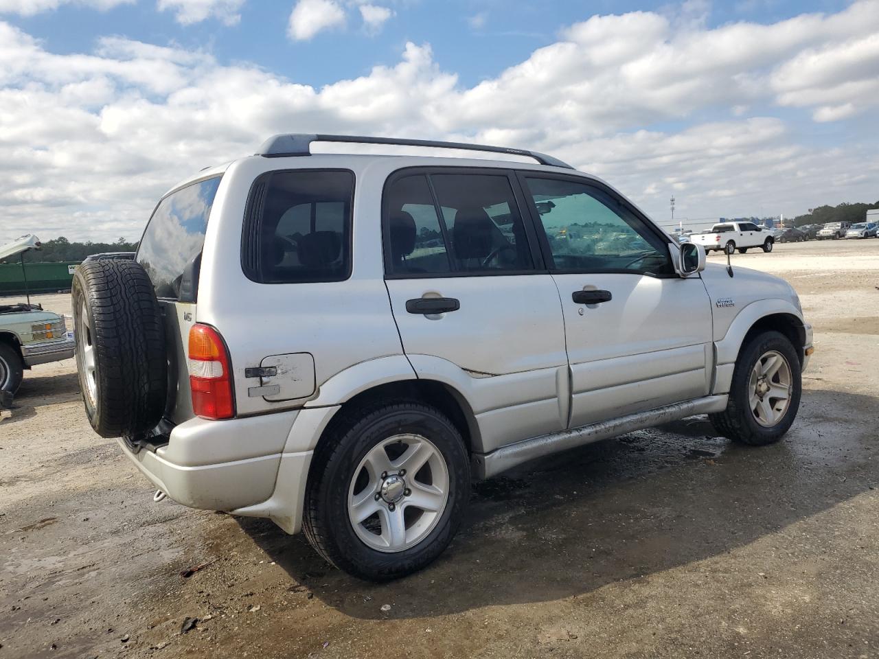 2003 Suzuki Grand Vitara Jls Limited Silver vin: JS3TE62V434100787