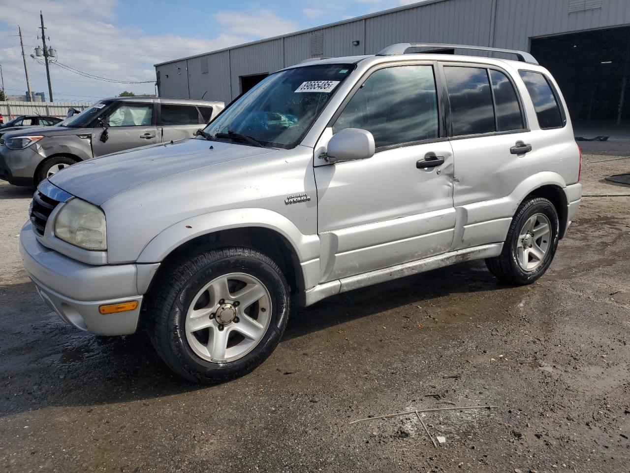 2003 Suzuki Grand Vitara Jls Limited Silver vin: JS3TE62V434100787