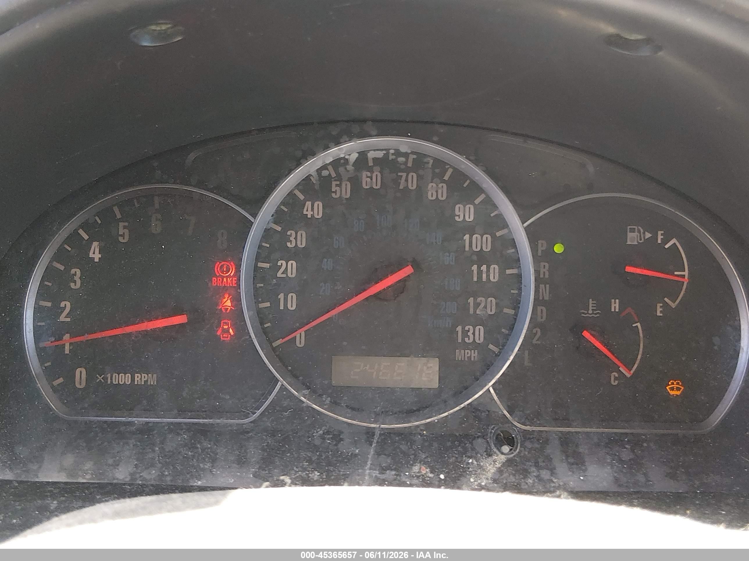 2004 Suzuki Grand Vitara Ex/lx Black vin: JS3TE62V544100363