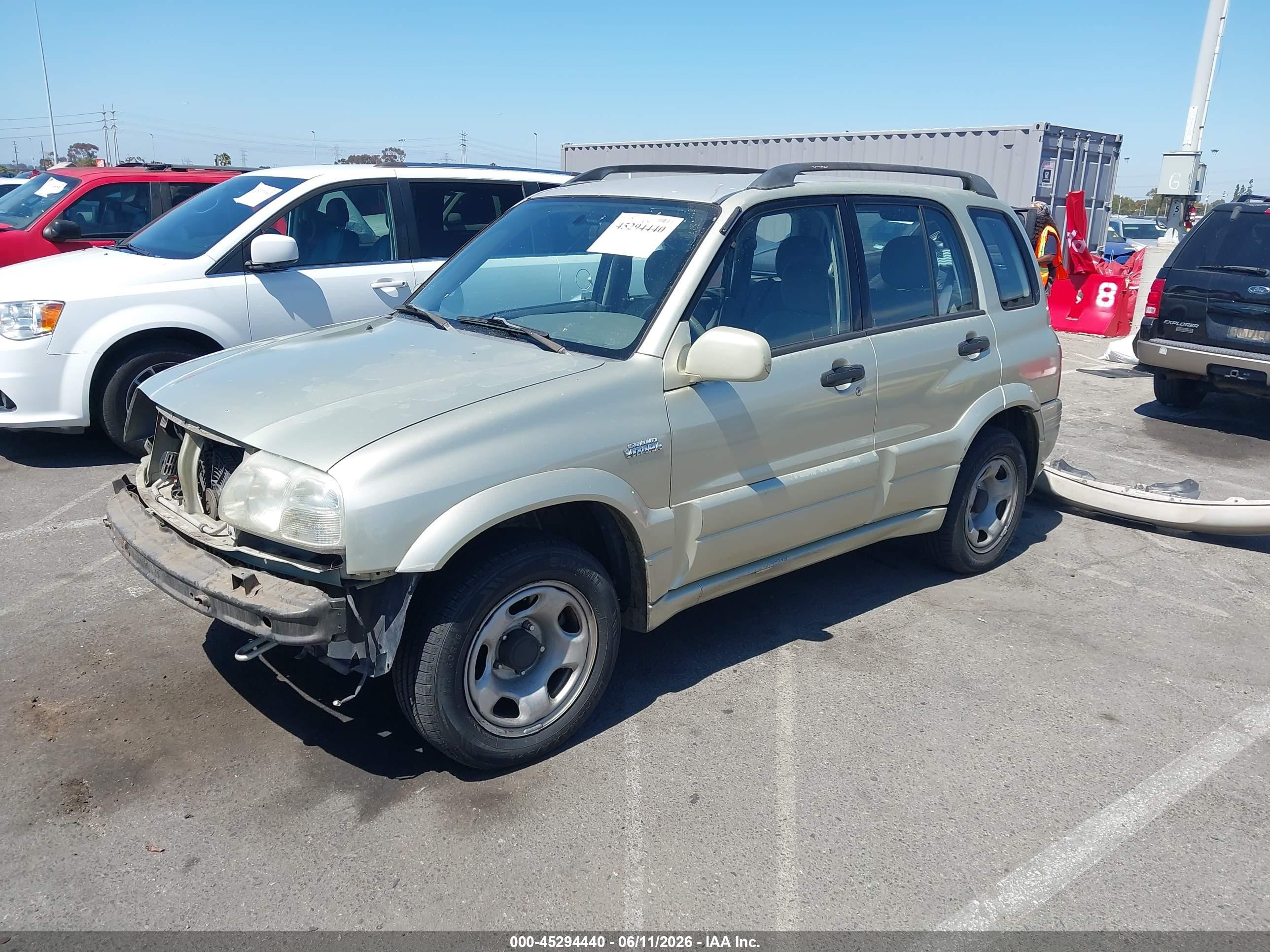 2000 Suzuki Grand Vitara Jls/jls+/limited Gold vin: JS3TE62V5Y4106797