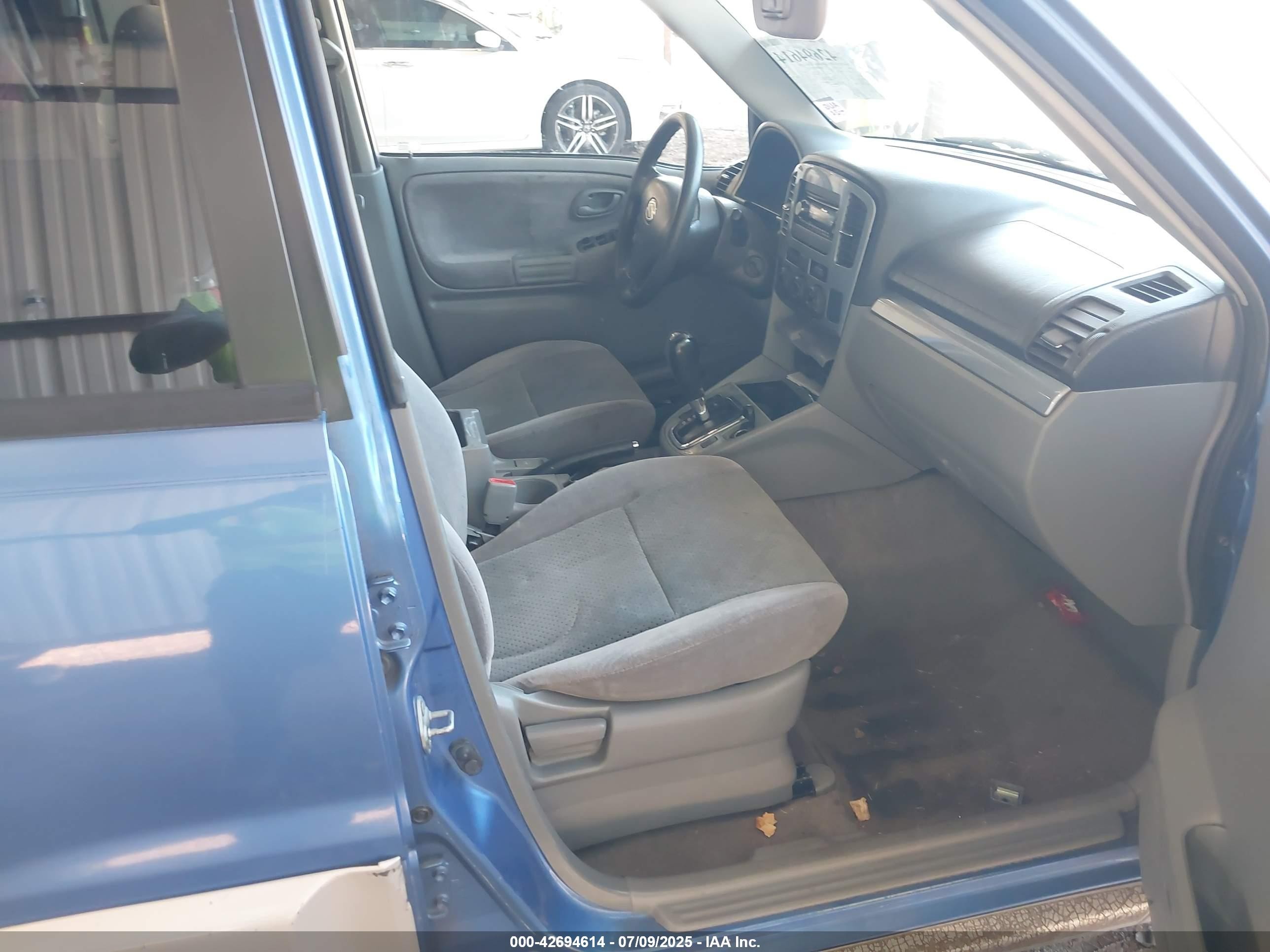 2004 Suzuki Grand Vitara Ex/lx Blue vin: JS3TE62V744100199