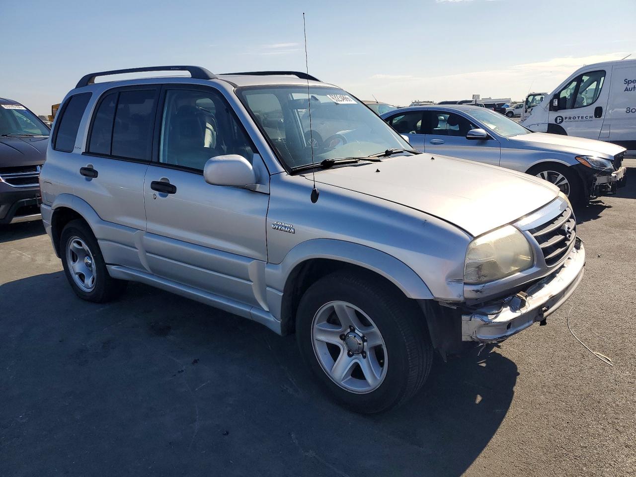 2002 Suzuki Grand Vitara Jls Limited Silver vin: JS3TE62V824150963