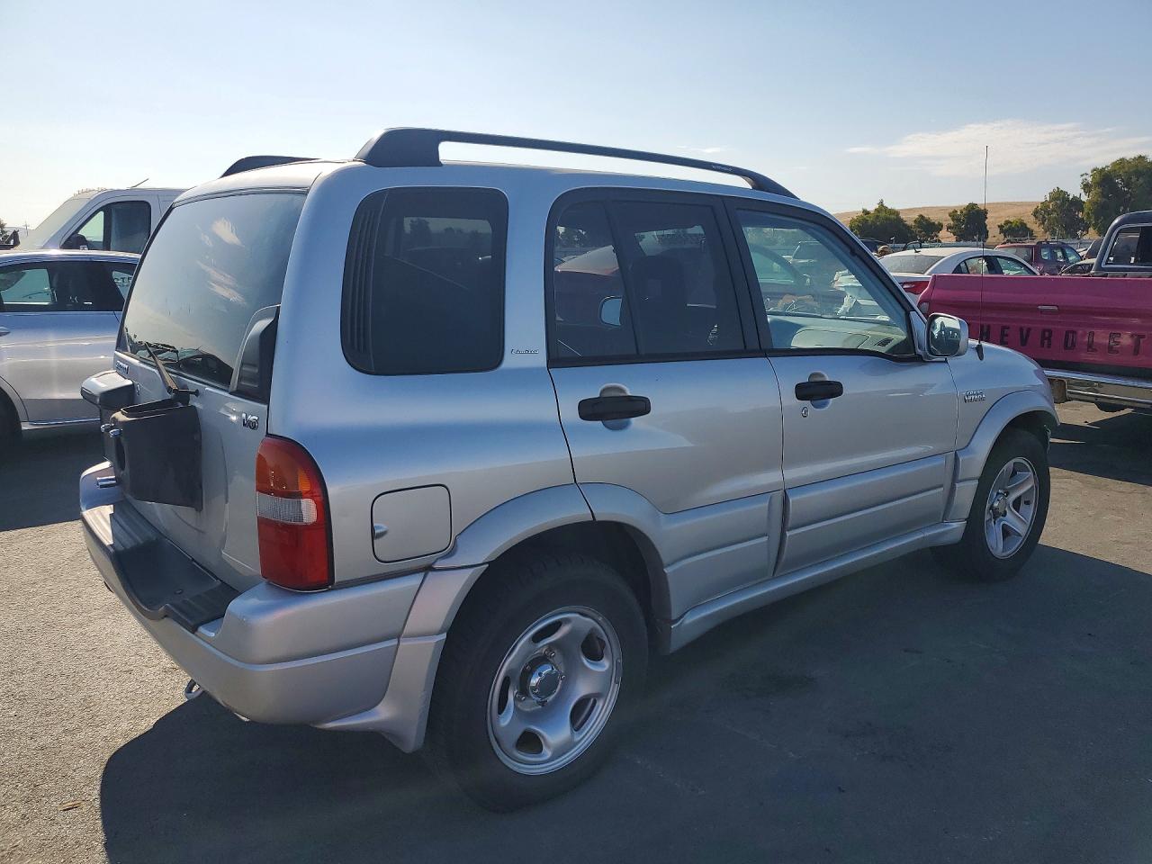 2002 Suzuki Grand Vitara Jls Limited Silver vin: JS3TE62V824150963