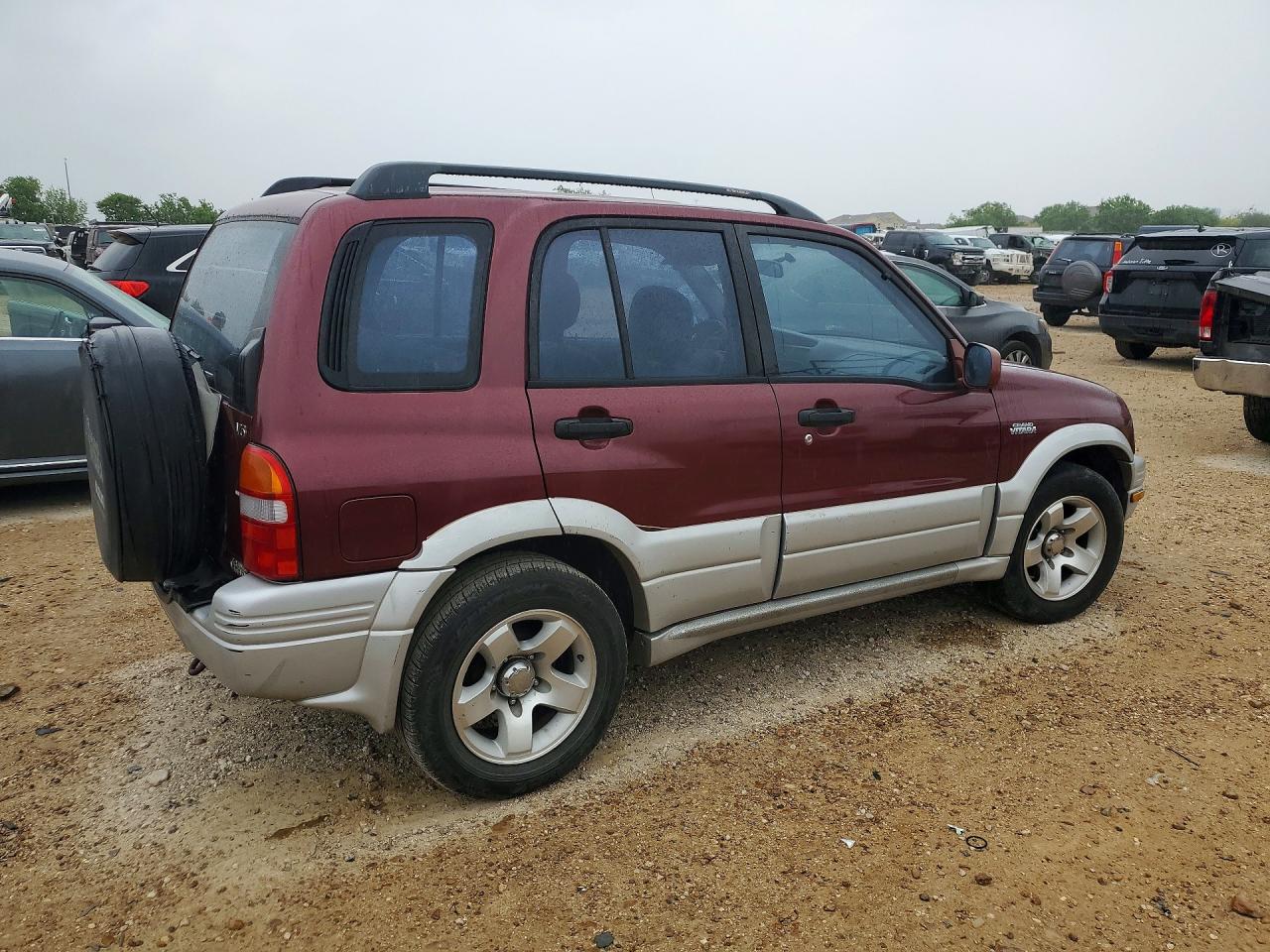 2000 Suzuki Grand Vitara Jls Limited Maroon vin: JS3TE62V8Y4105448