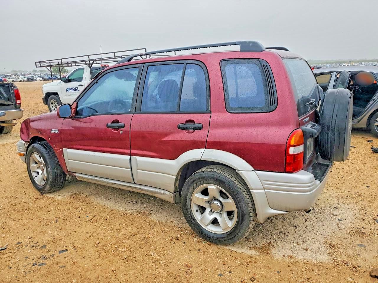 2000 Suzuki Grand Vitara Jls Limited Maroon vin: JS3TE62V8Y4105448