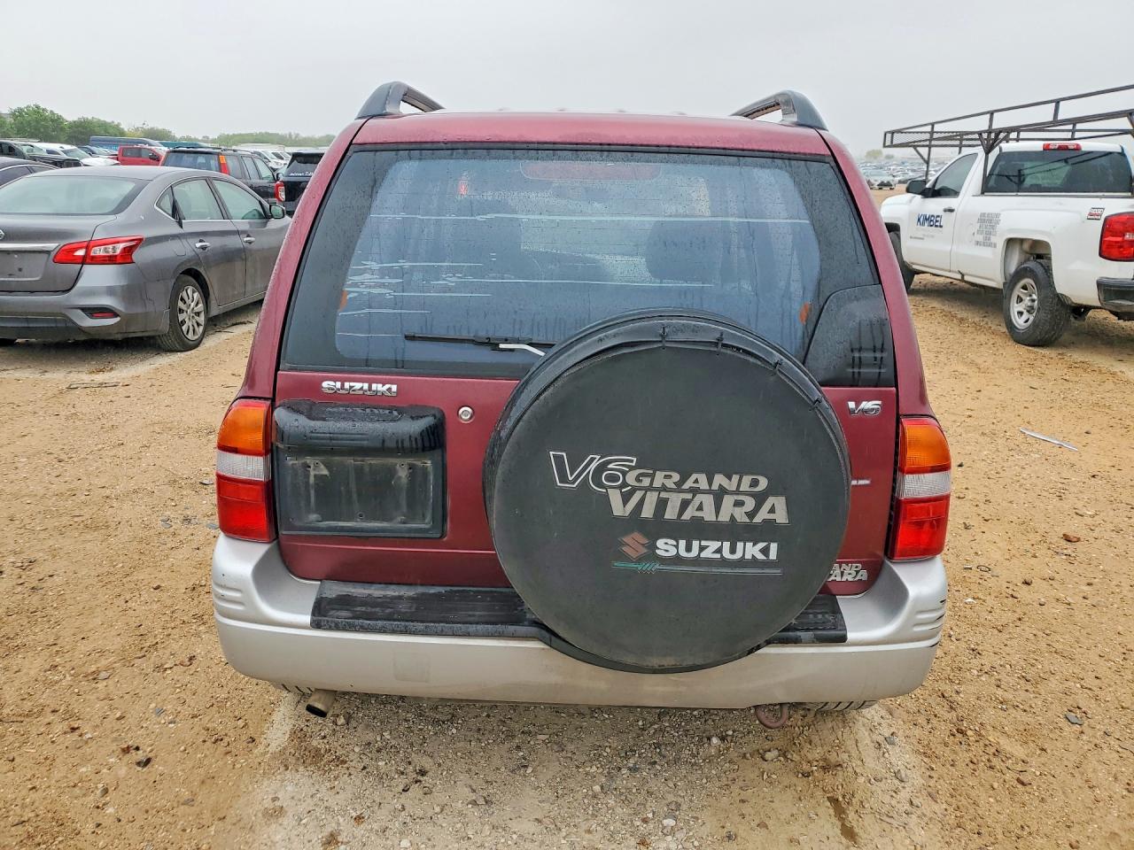 2000 Suzuki Grand Vitara Jls Limited Maroon vin: JS3TE62V8Y4105448