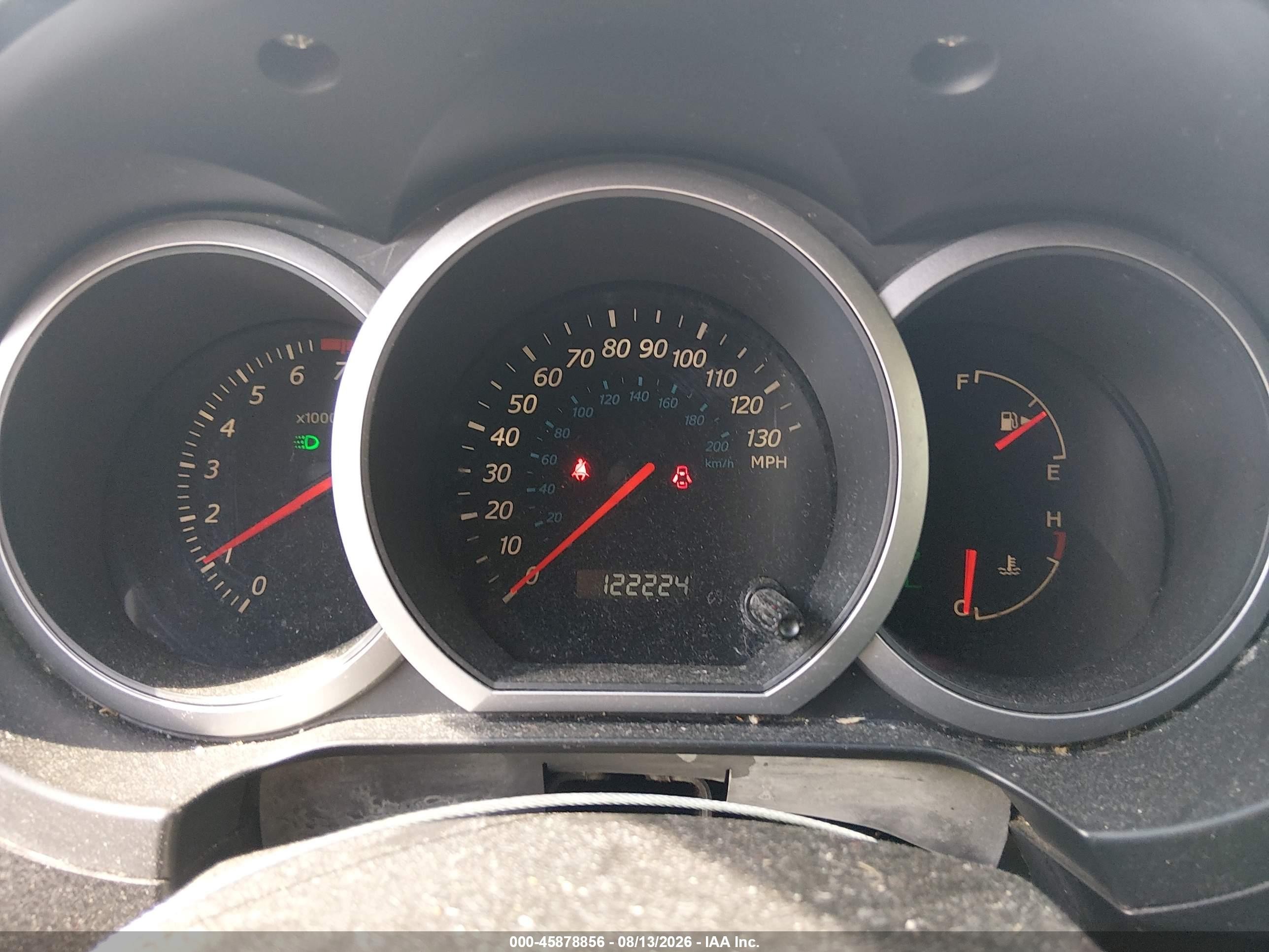 2008 Suzuki Grand Vitara Appearance/appearance Plus/w/spare   Cargo Covers Black vin: JS3TE941184104153