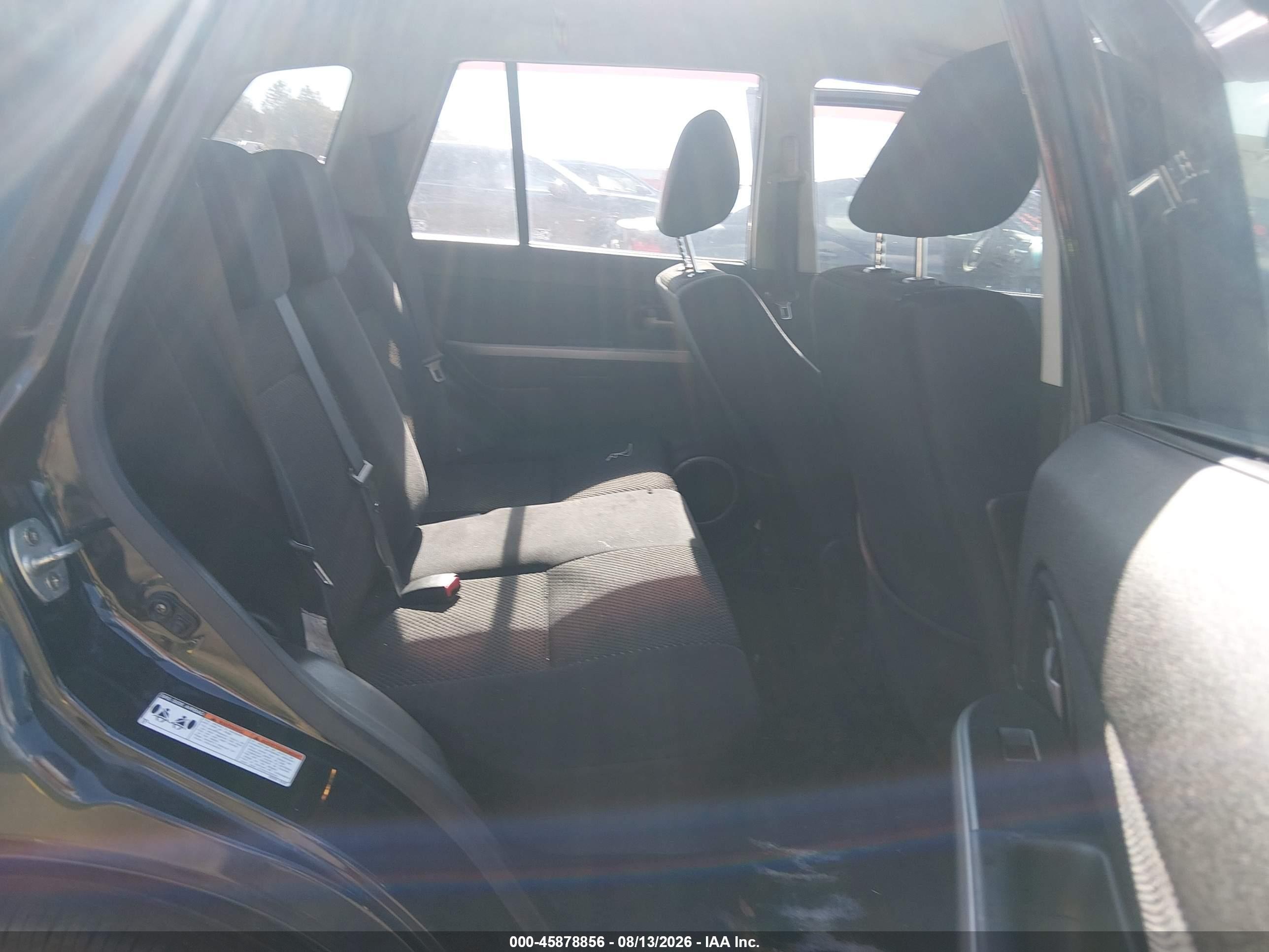 2008 Suzuki Grand Vitara Appearance/appearance Plus/w/spare   Cargo Covers Black vin: JS3TE941184104153