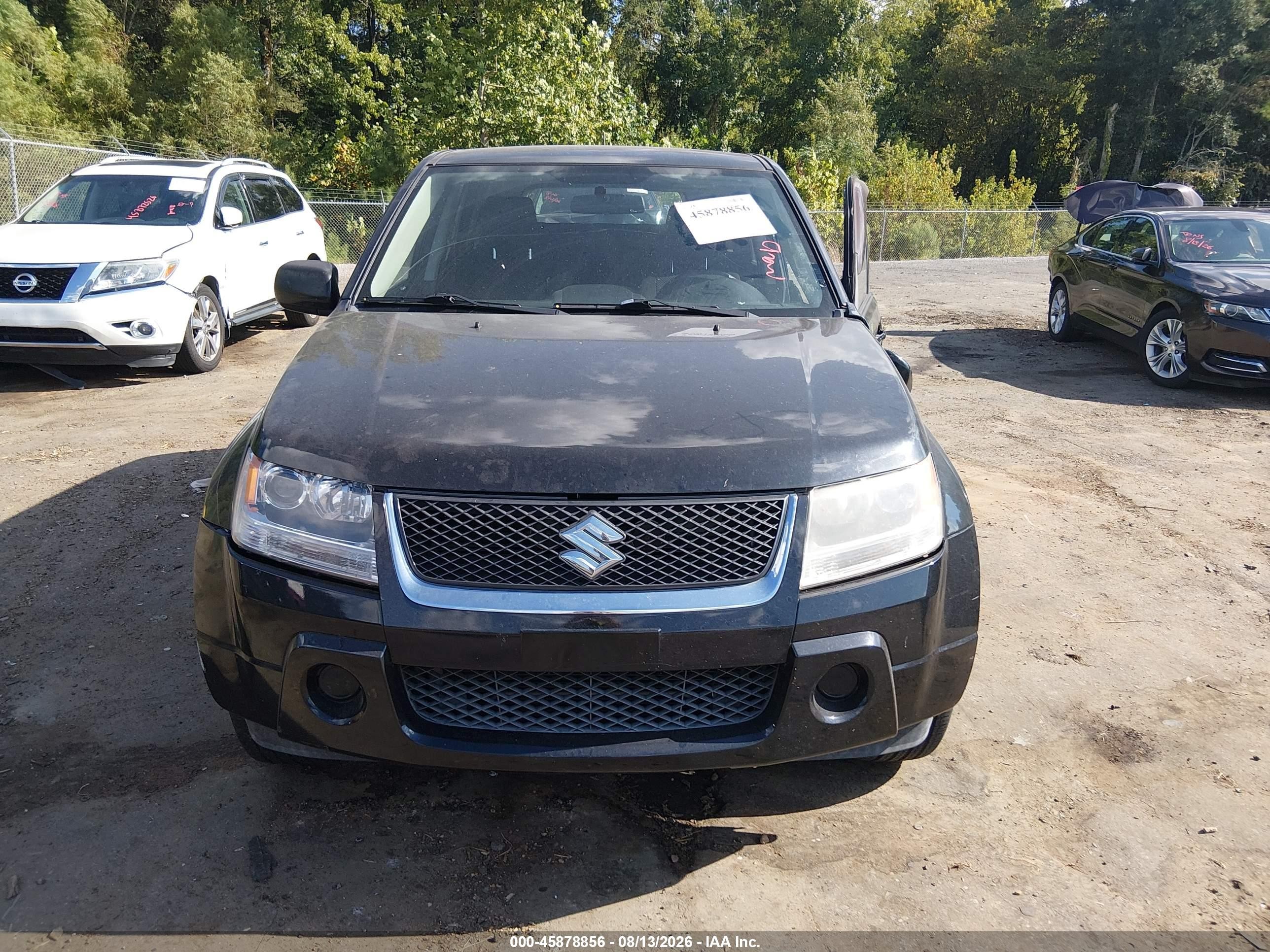 2008 Suzuki Grand Vitara Appearance/appearance Plus/w/spare   Cargo Covers Black vin: JS3TE941184104153