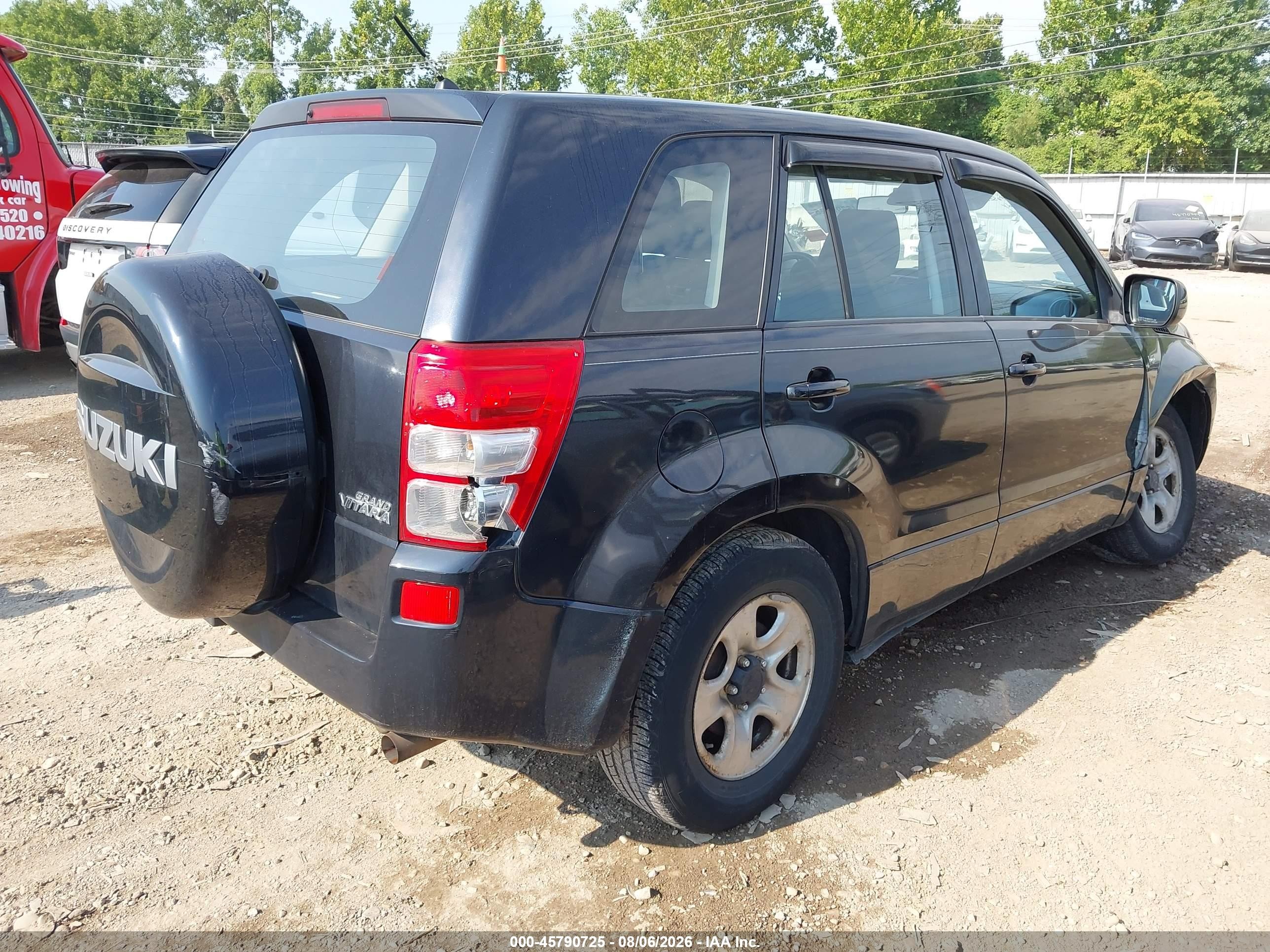 2008 Suzuki Grand Vitara   Black vin: JS3TE941284102332