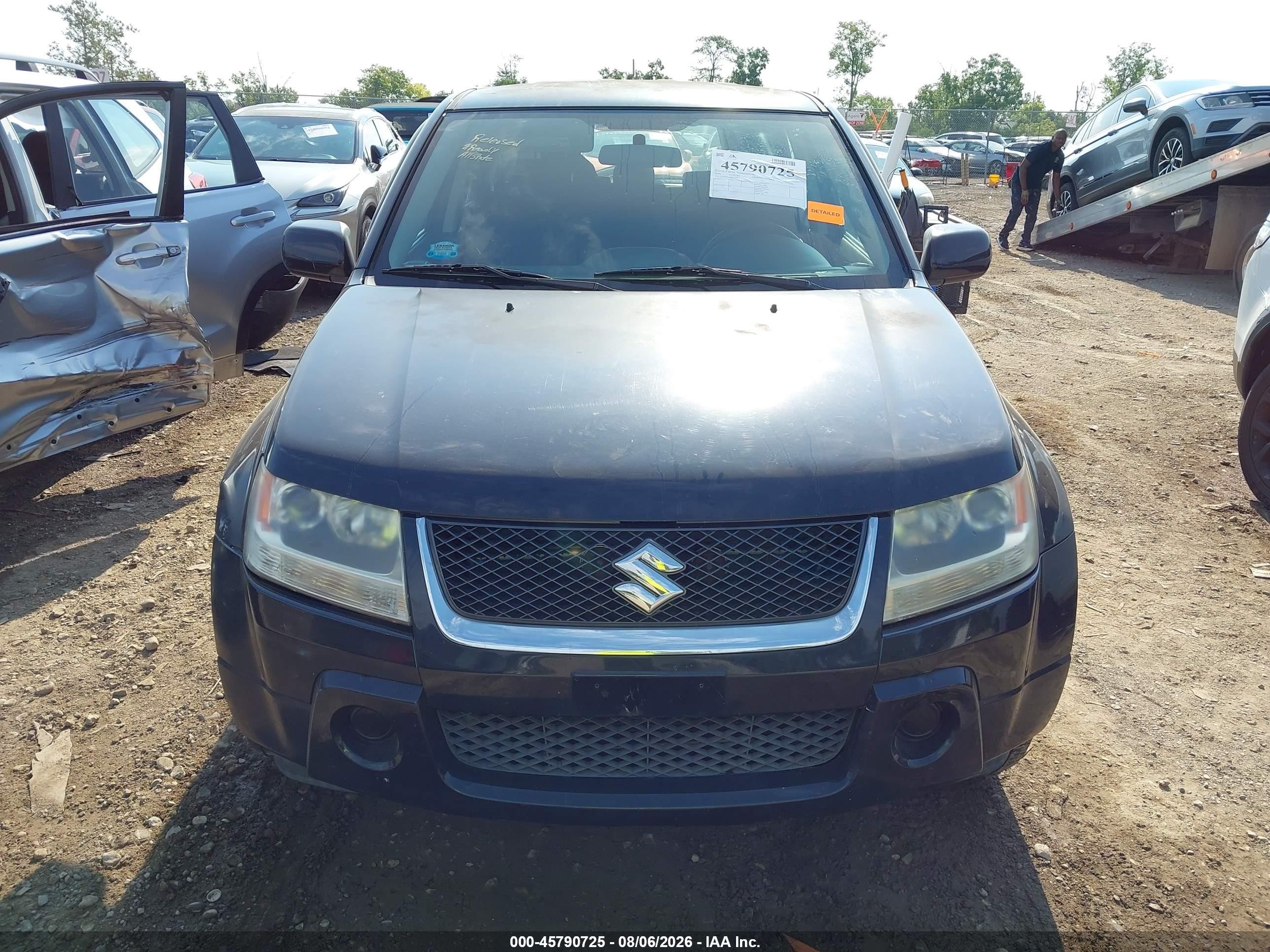 2008 Suzuki Grand Vitara   Black vin: JS3TE941284102332