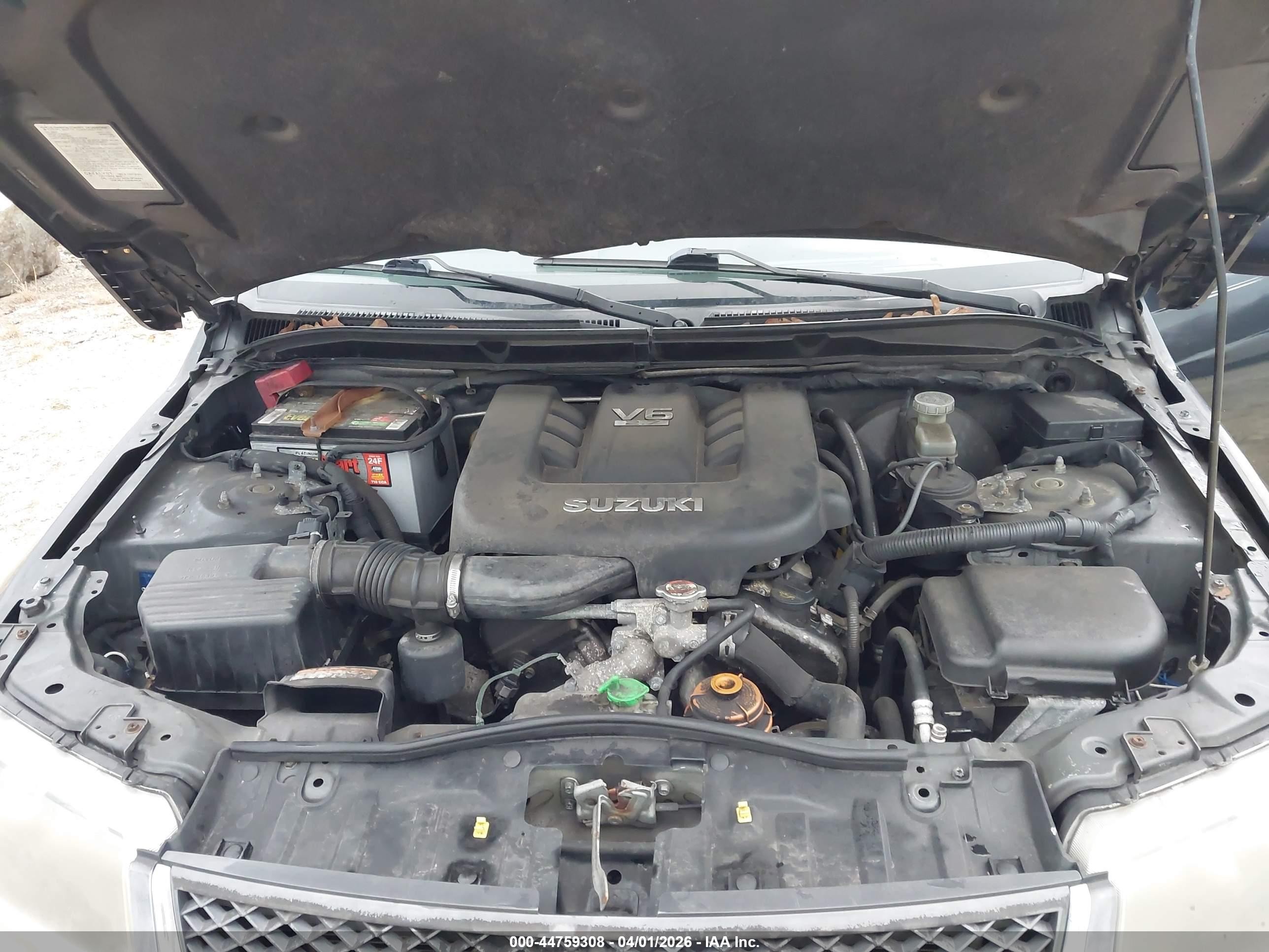 2007 Suzuki Grand Vitara   Black vin: JS3TE941374202177
