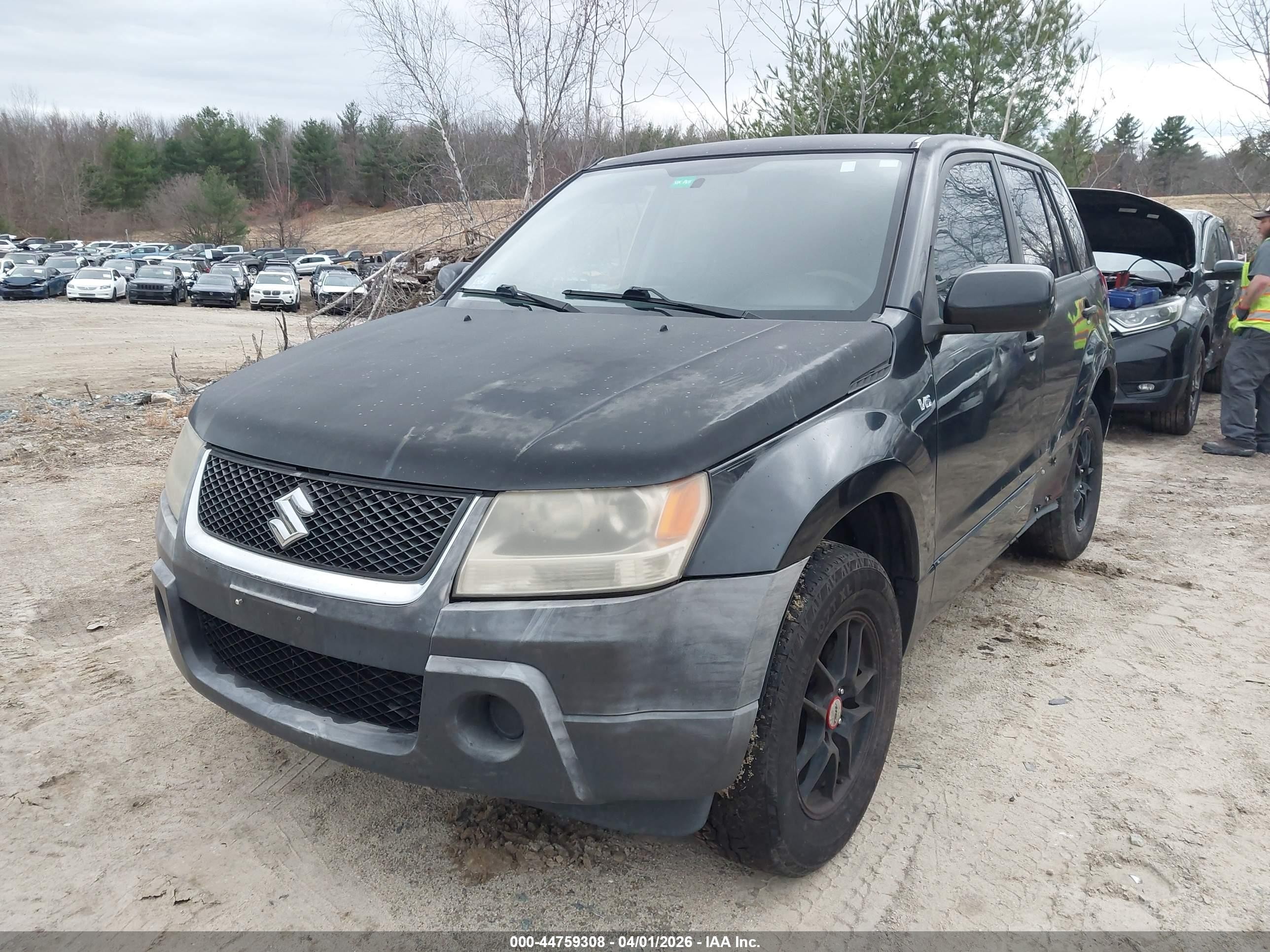 2007 Suzuki Grand Vitara   Black vin: JS3TE941374202177
