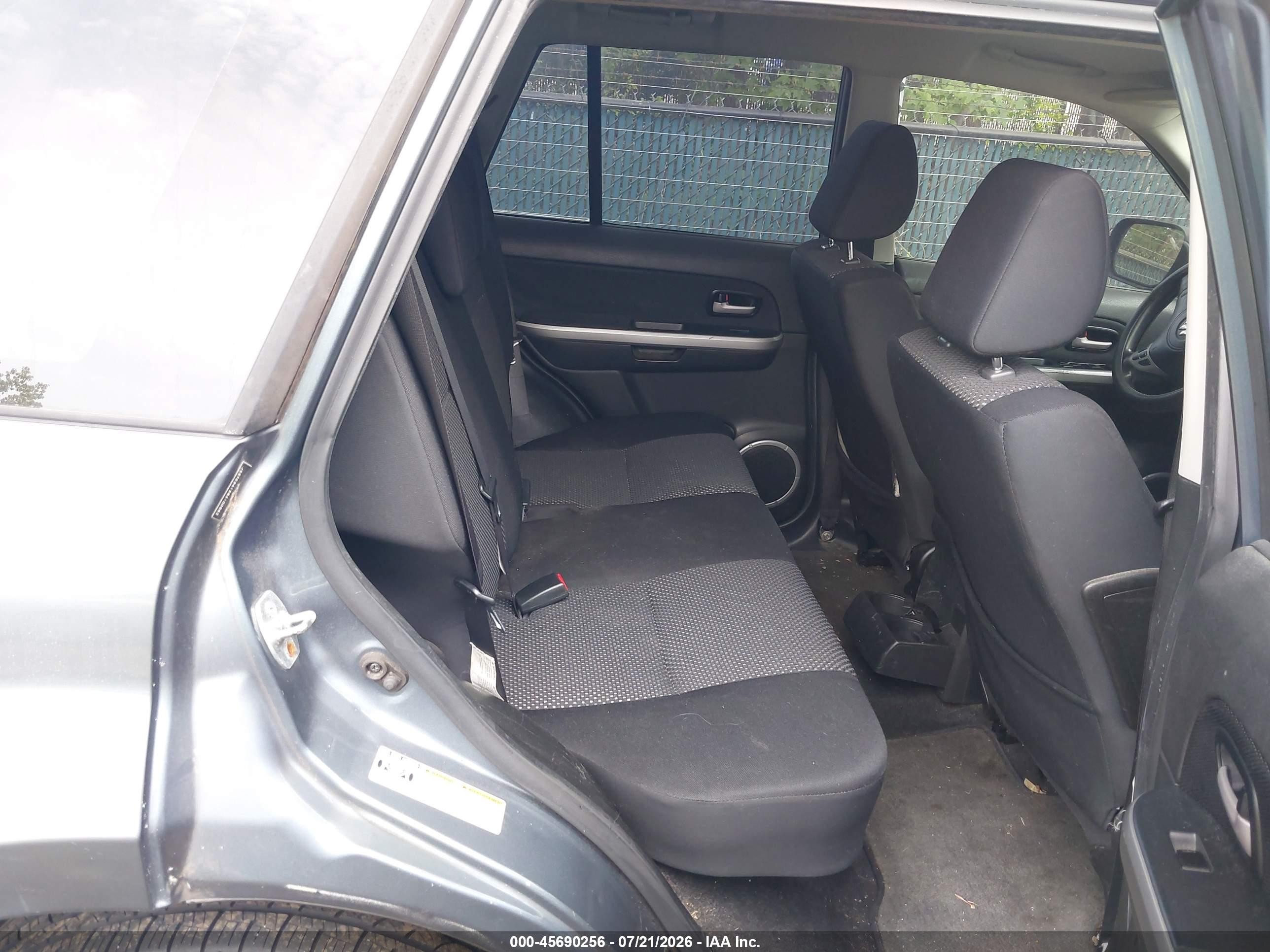 2008 Suzuki Grand Vitara Appearance/appearance Plus/w/spare   Cargo Covers Серый vin: JS3TE941384100962