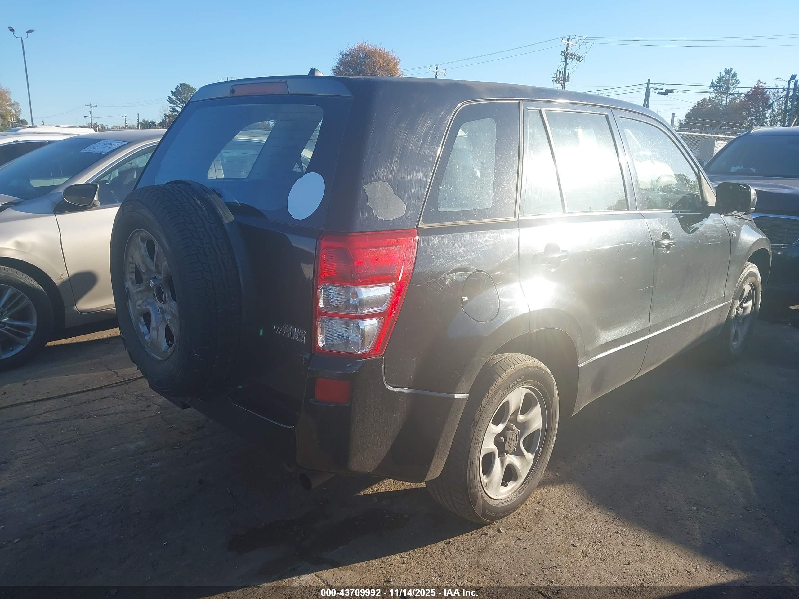 2007 Suzuki Grand Vitara   Navy vin: JS3TE941774201291