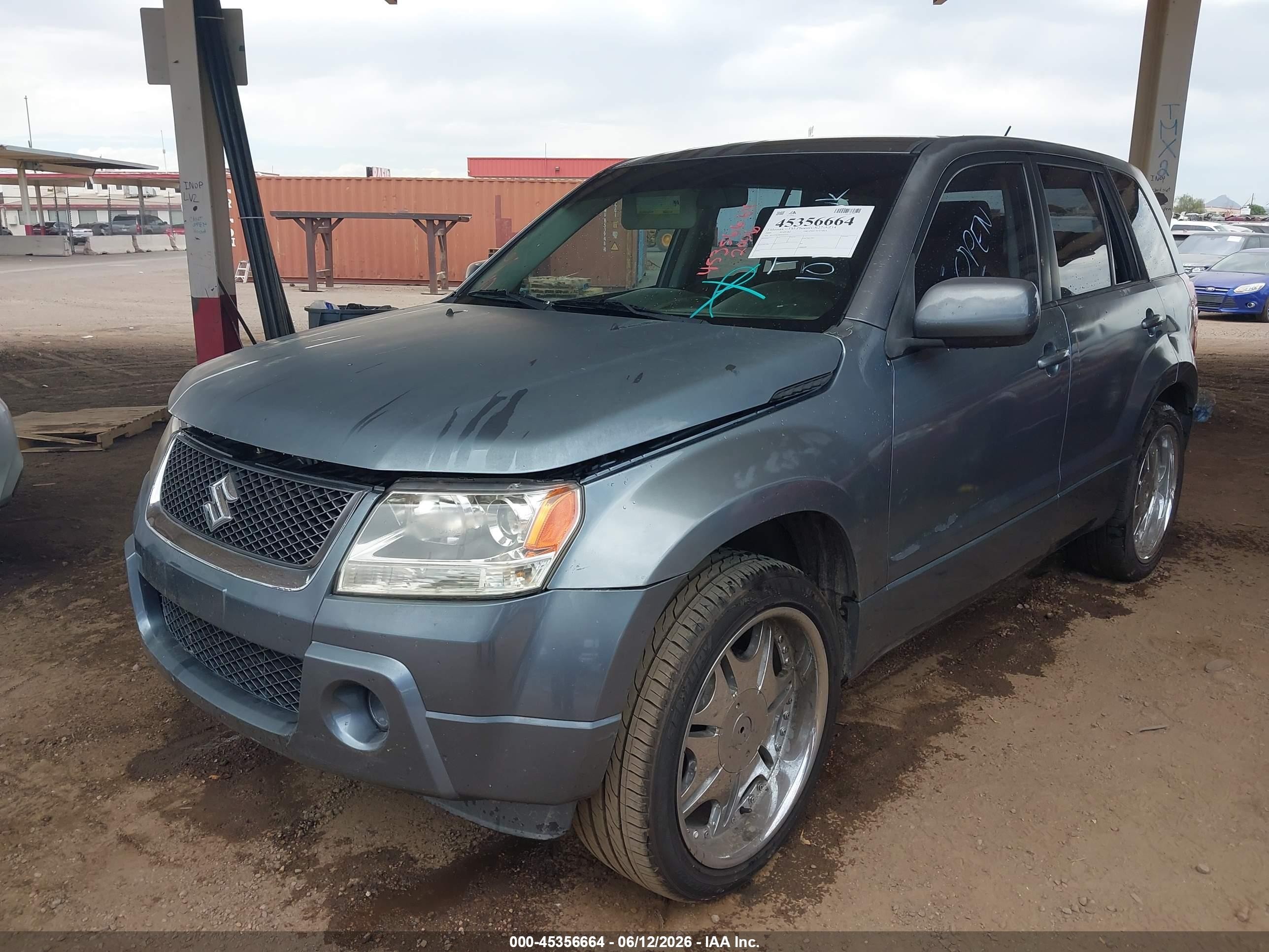 2006 Suzuki Grand Vitara   Blue vin: JS3TE941864101022