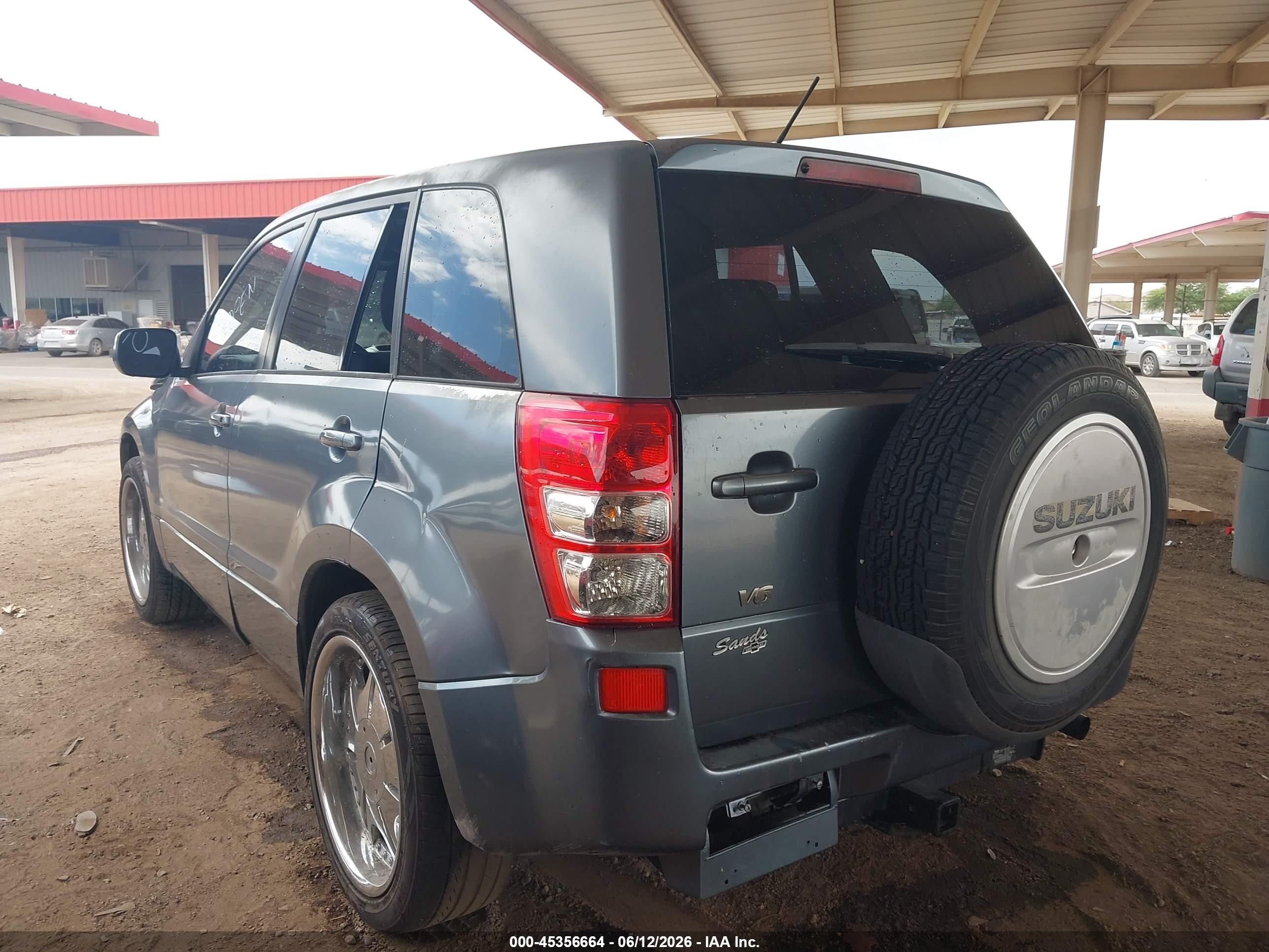 2006 Suzuki Grand Vitara   Blue vin: JS3TE941864101022