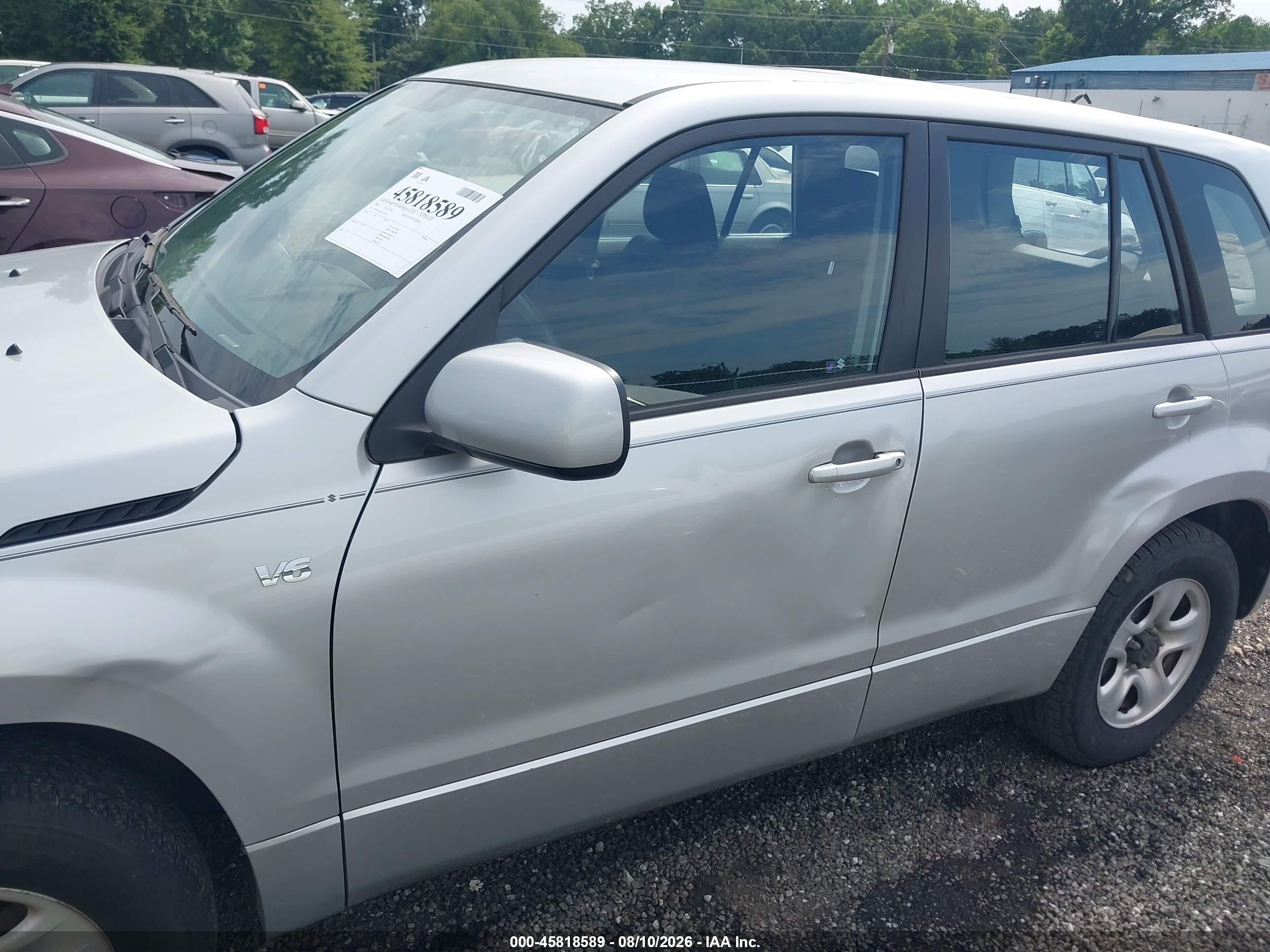 2006 Suzuki Grand Vitara Gray vin: JS3TE941X64102074