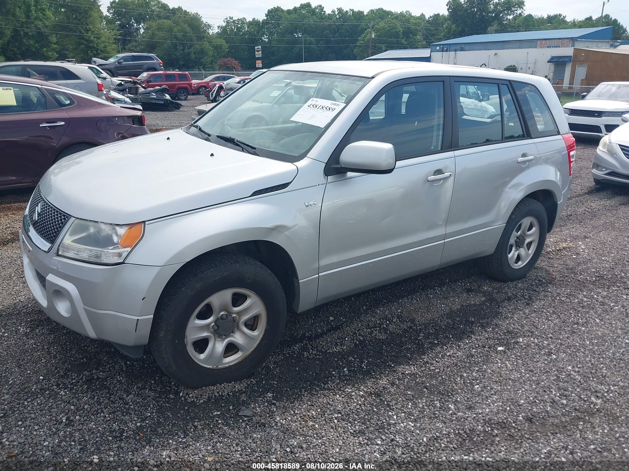 2006 Suzuki Grand Vitara Gray vin: JS3TE941X64102074