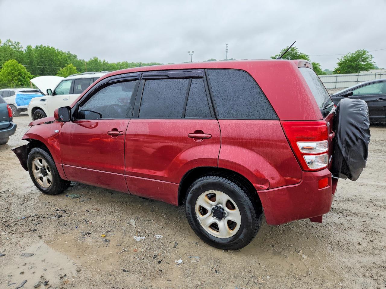 2007 Suzuki Grand Vitara Brown vin: JS3TE941X74200796
