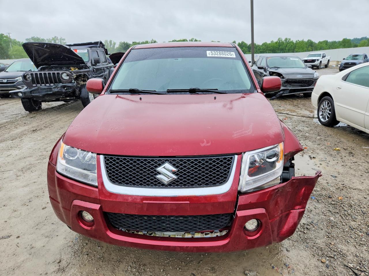 2007 Suzuki Grand Vitara Brown vin: JS3TE941X74200796