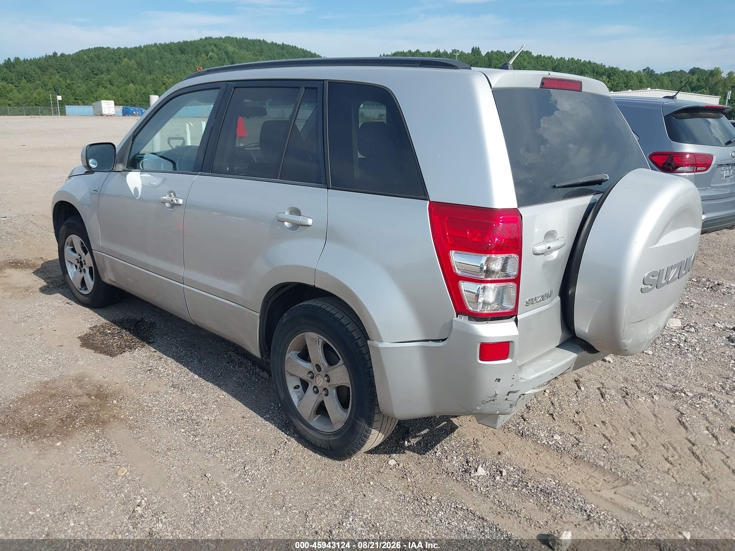 2007 Suzuki Grand Vitara Xsport Silver vin: JS3TE944174205167