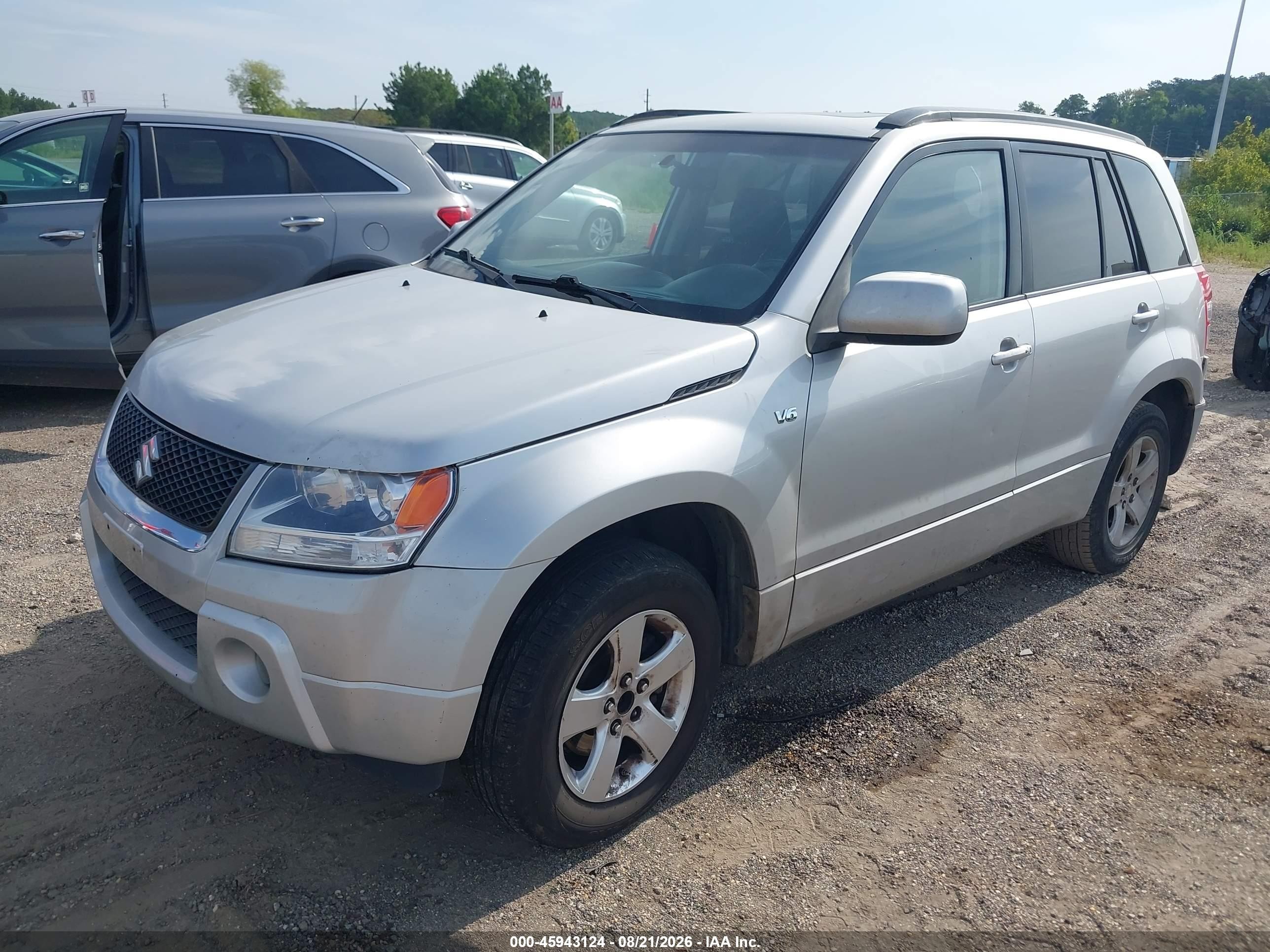 2007 Suzuki Grand Vitara Xsport Silver vin: JS3TE944174205167