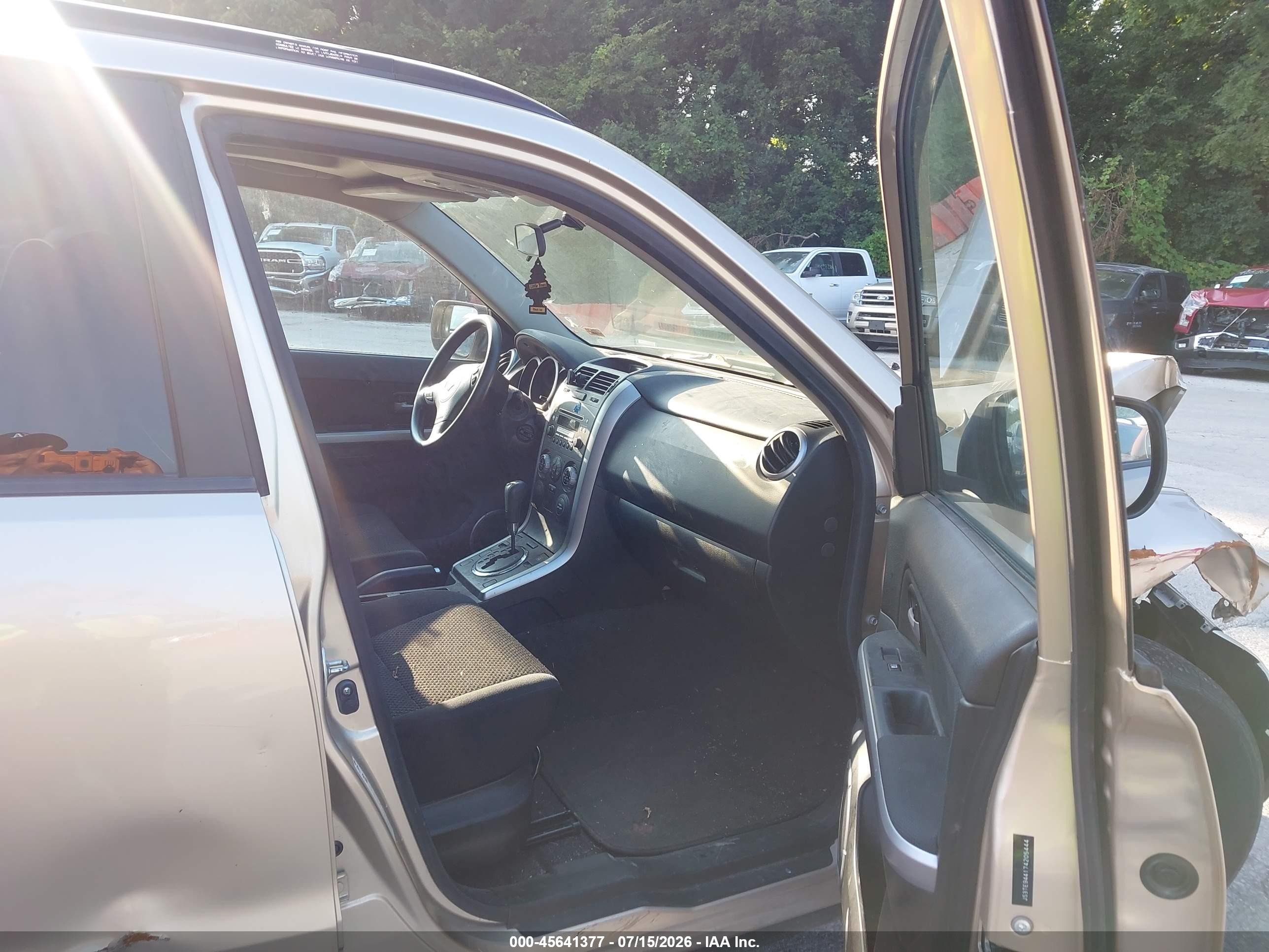 2007 Suzuki Grand Vitara Xsport Золотой vin: JS3TE944174205444