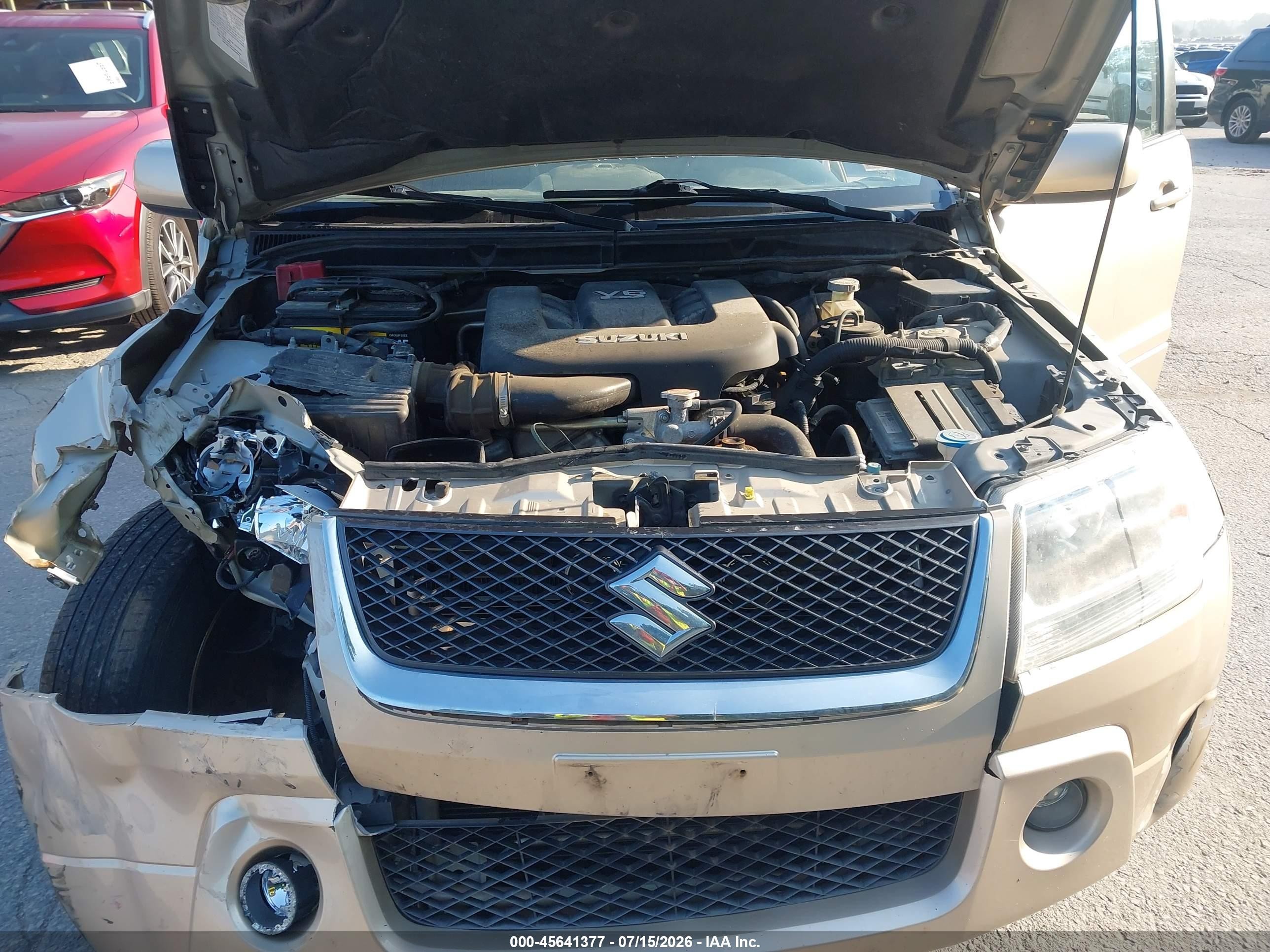 2007 Suzuki Grand Vitara Xsport Золотой vin: JS3TE944174205444