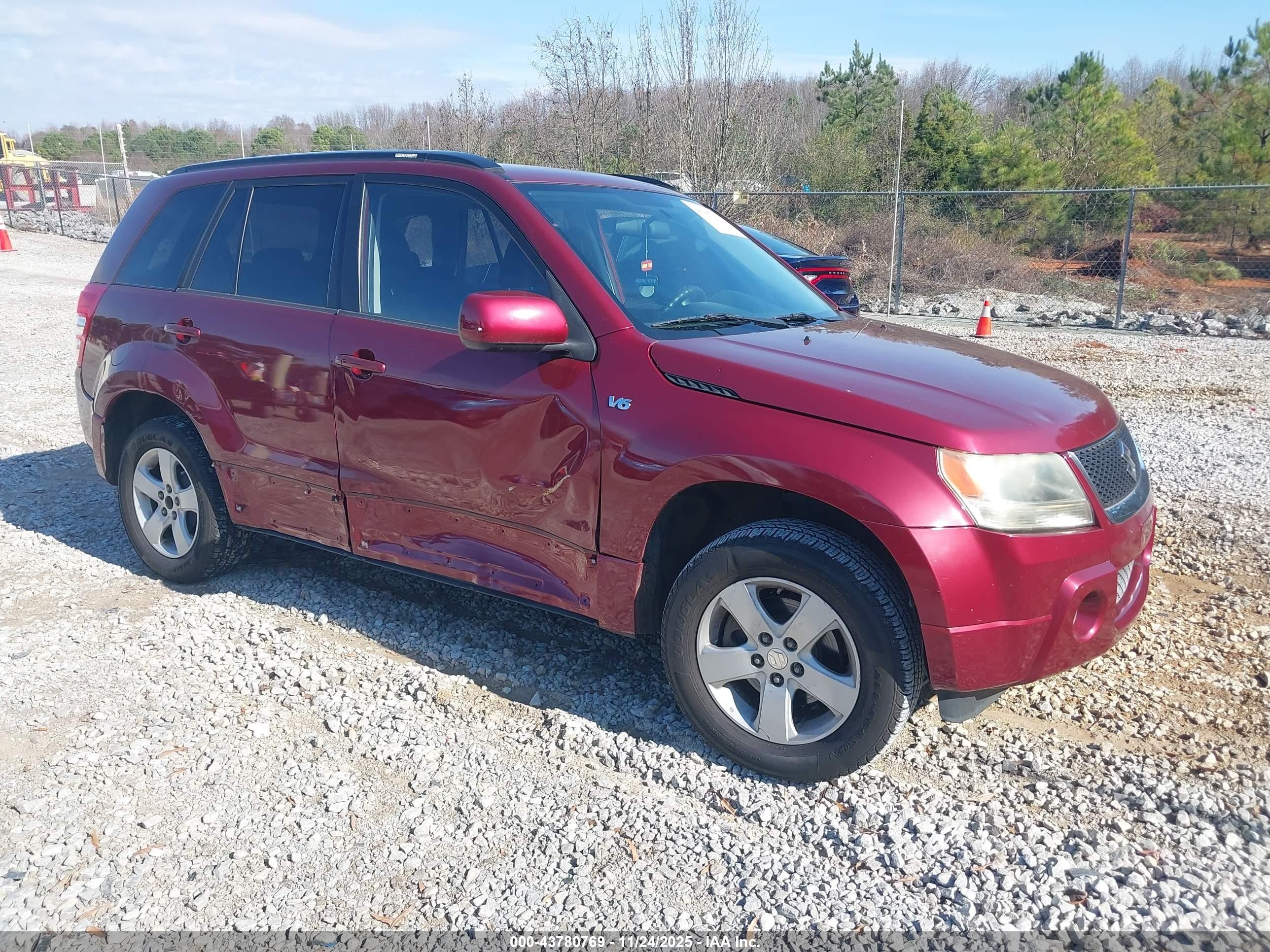 2007 Suzuki Grand Vitara Xsport Темно-бордовый vin: JS3TE944274202679