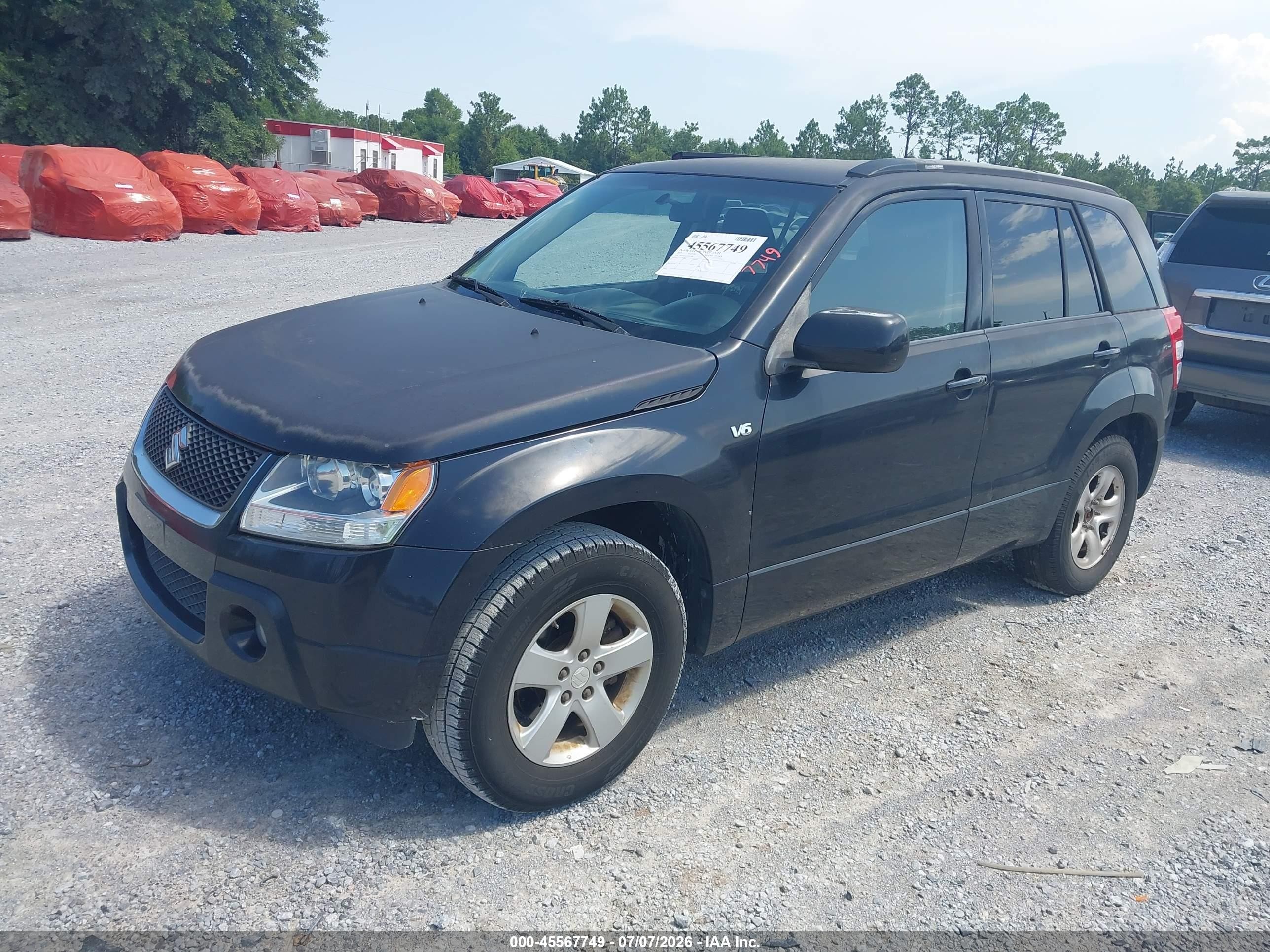 2007 Suzuki Grand Vitara Xsport Black vin: JS3TE944474201436