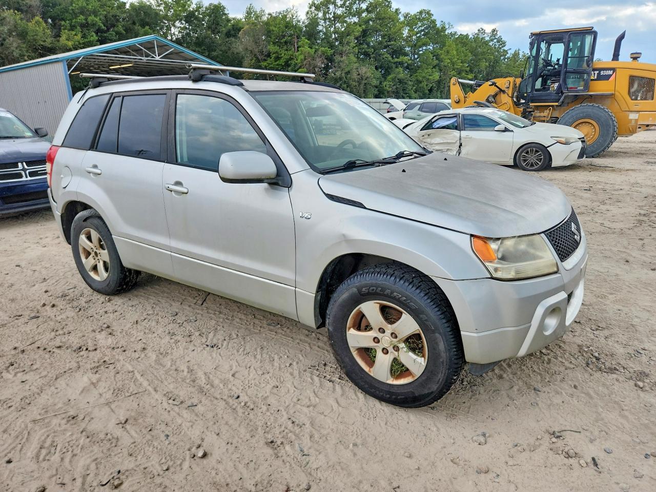 2006 Suzuki Grand Vitara Xsport Silver vin: JS3TE944564100100