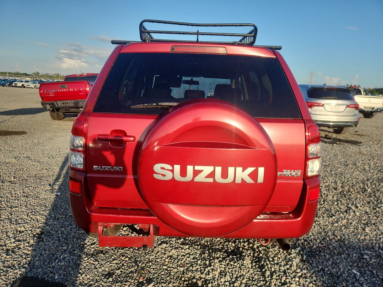 2007 Suzuki Grand Vitara Xsport Burgundy vin: JS3TE944674202653