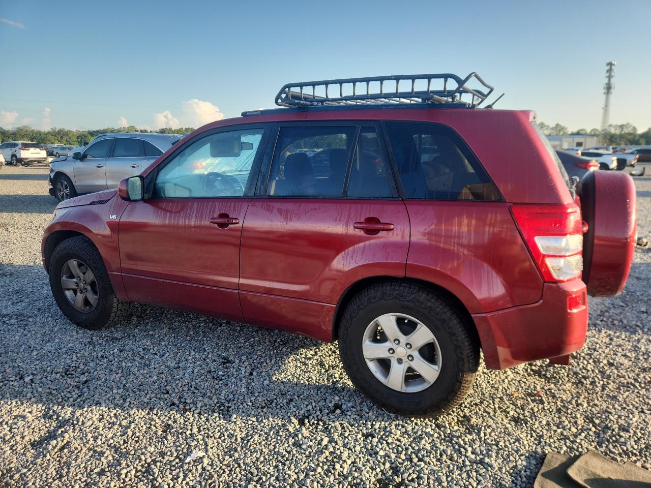 2007 Suzuki Grand Vitara Xsport Burgundy vin: JS3TE944674202653