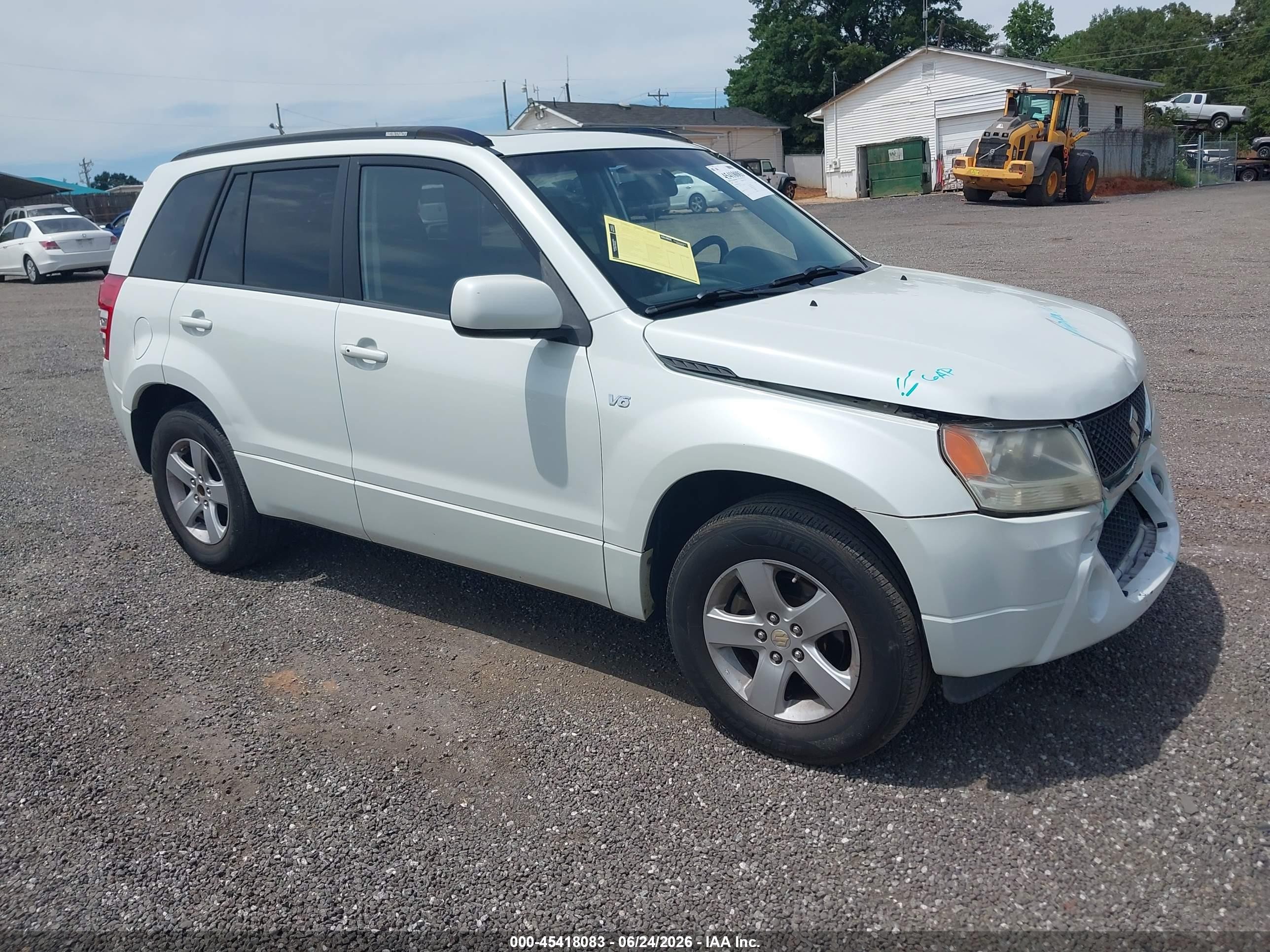 2008 Suzuki Grand Vitara Xsport Белый vin: JS3TE944784101316