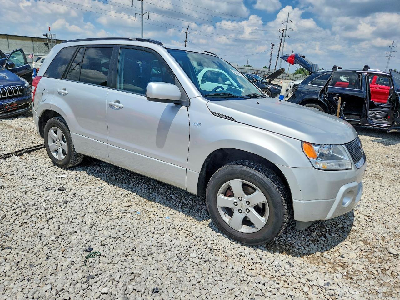 2008 Suzuki Grand Vitara Xsport Серебряный vin: JS3TE944884100840