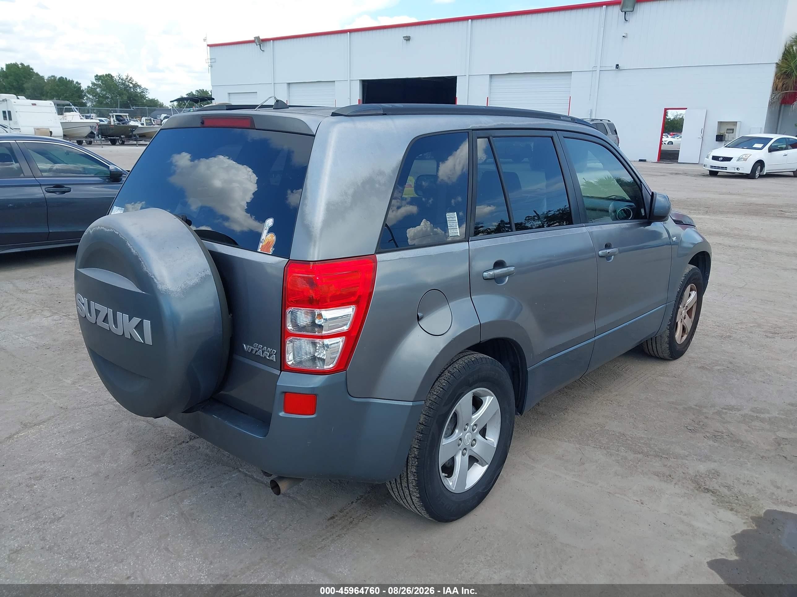2007 Suzuki Grand Vitara Xsport Light Blue vin: JS3TE944974204008