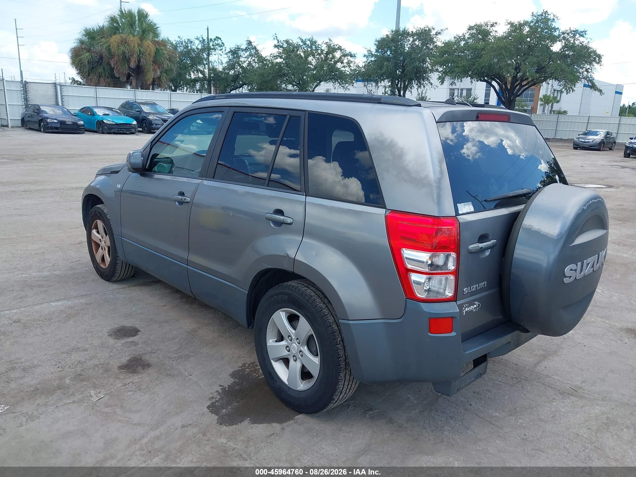2007 Suzuki Grand Vitara Xsport Light Blue vin: JS3TE944974204008