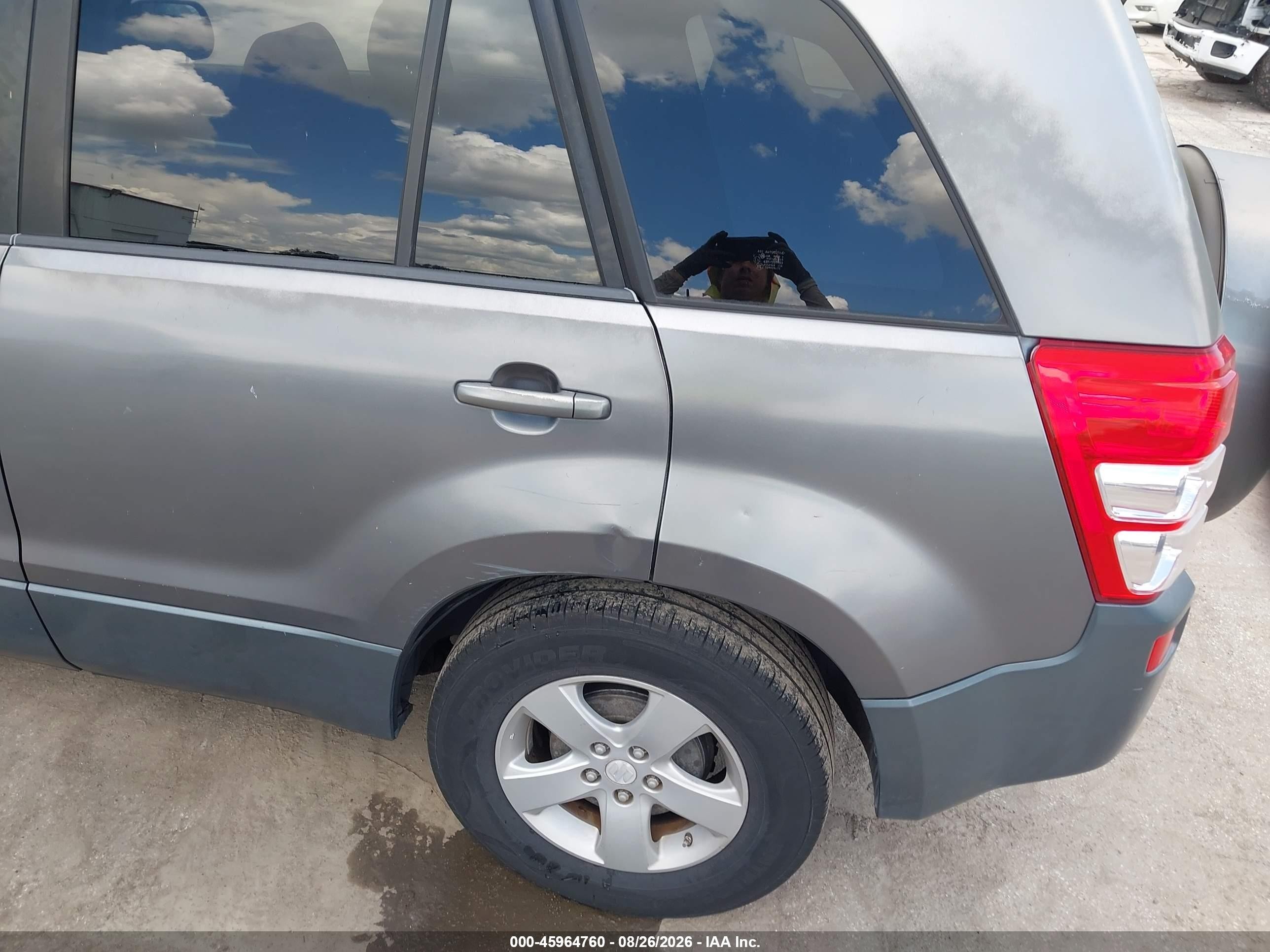 2007 Suzuki Grand Vitara Xsport Light Blue vin: JS3TE944974204008