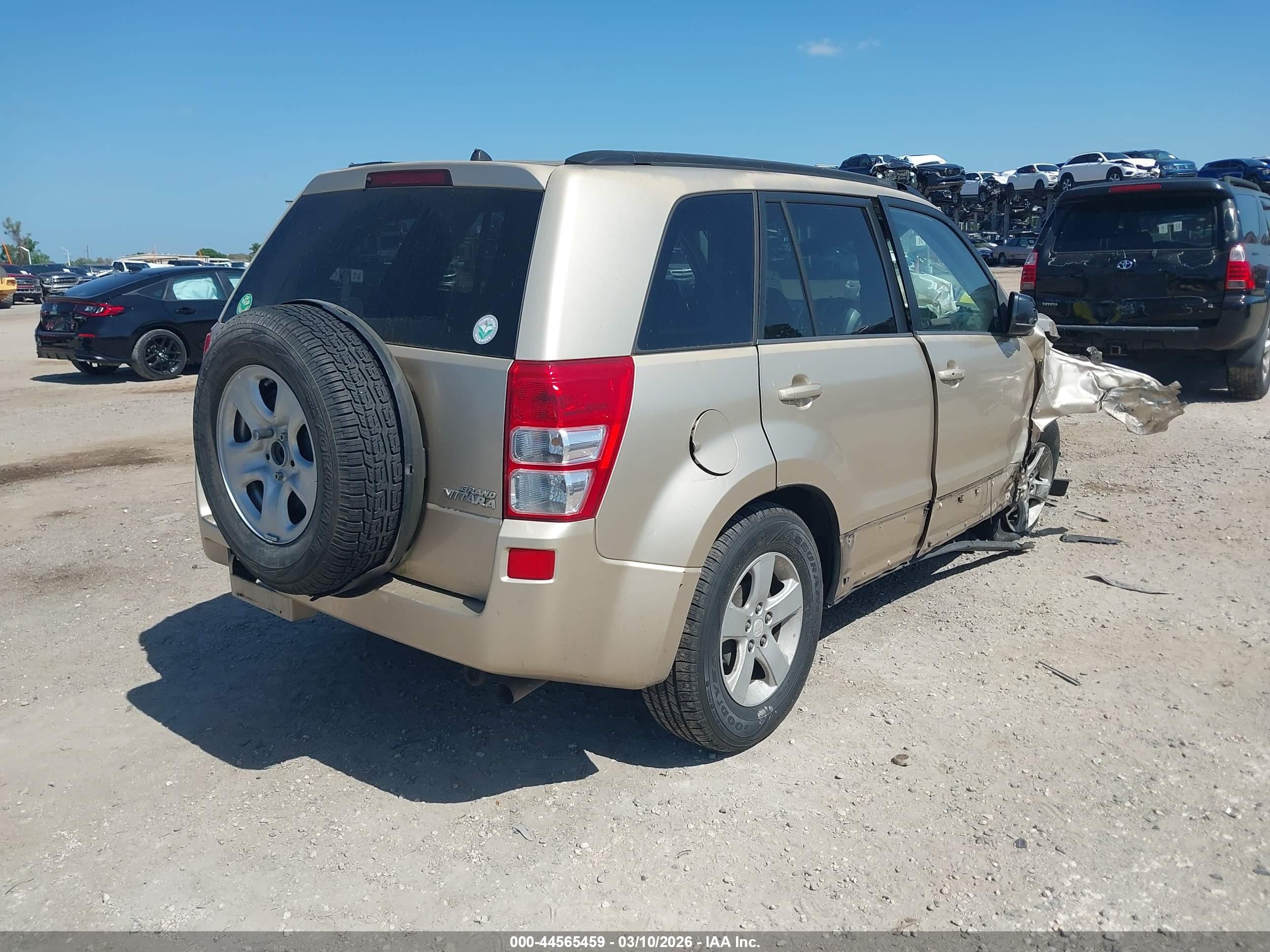 2007 Suzuki Grand Vitara Xsport Gold vin: JS3TE944X74204048