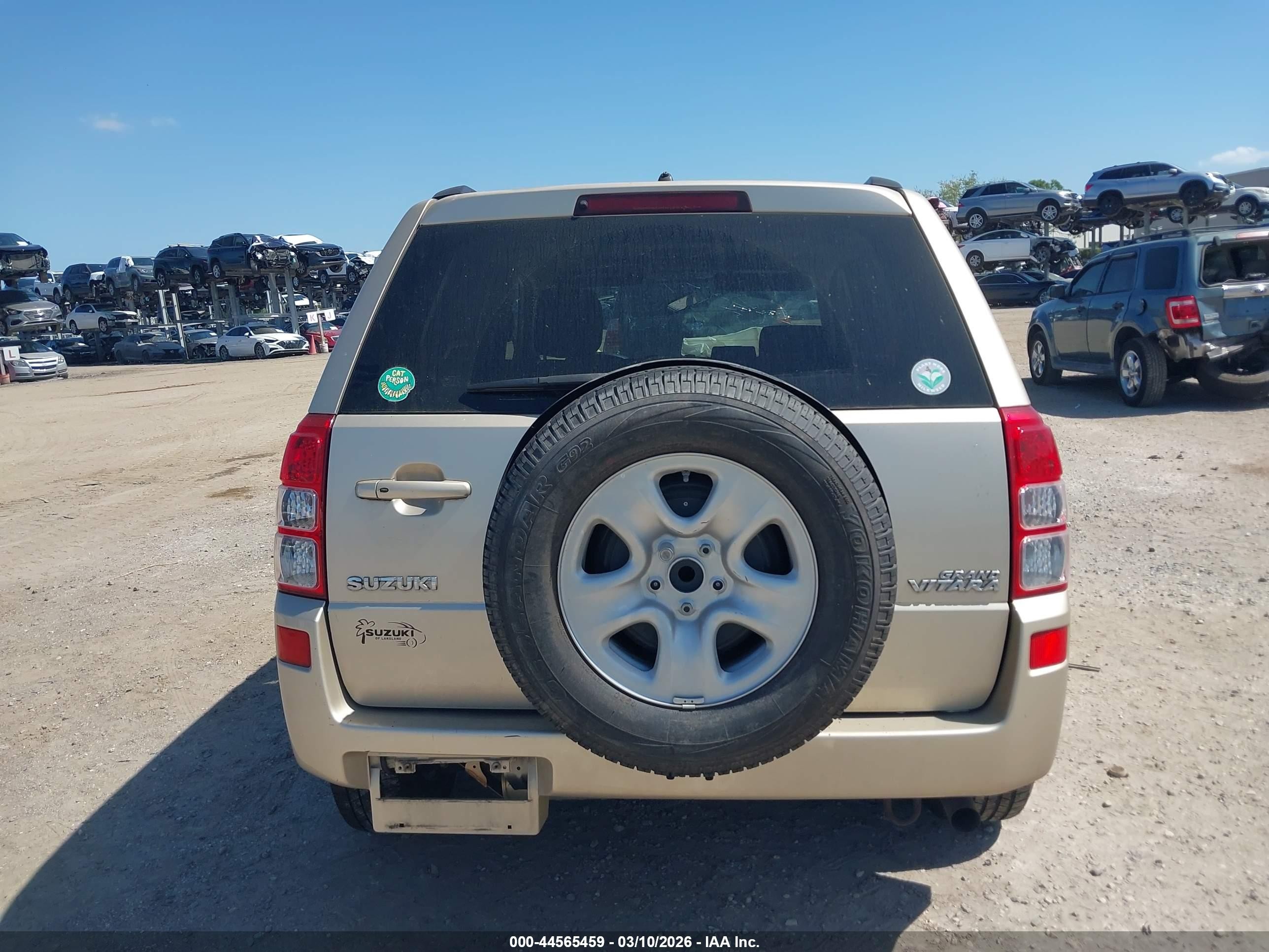 2007 Suzuki Grand Vitara Xsport Gold vin: JS3TE944X74204048