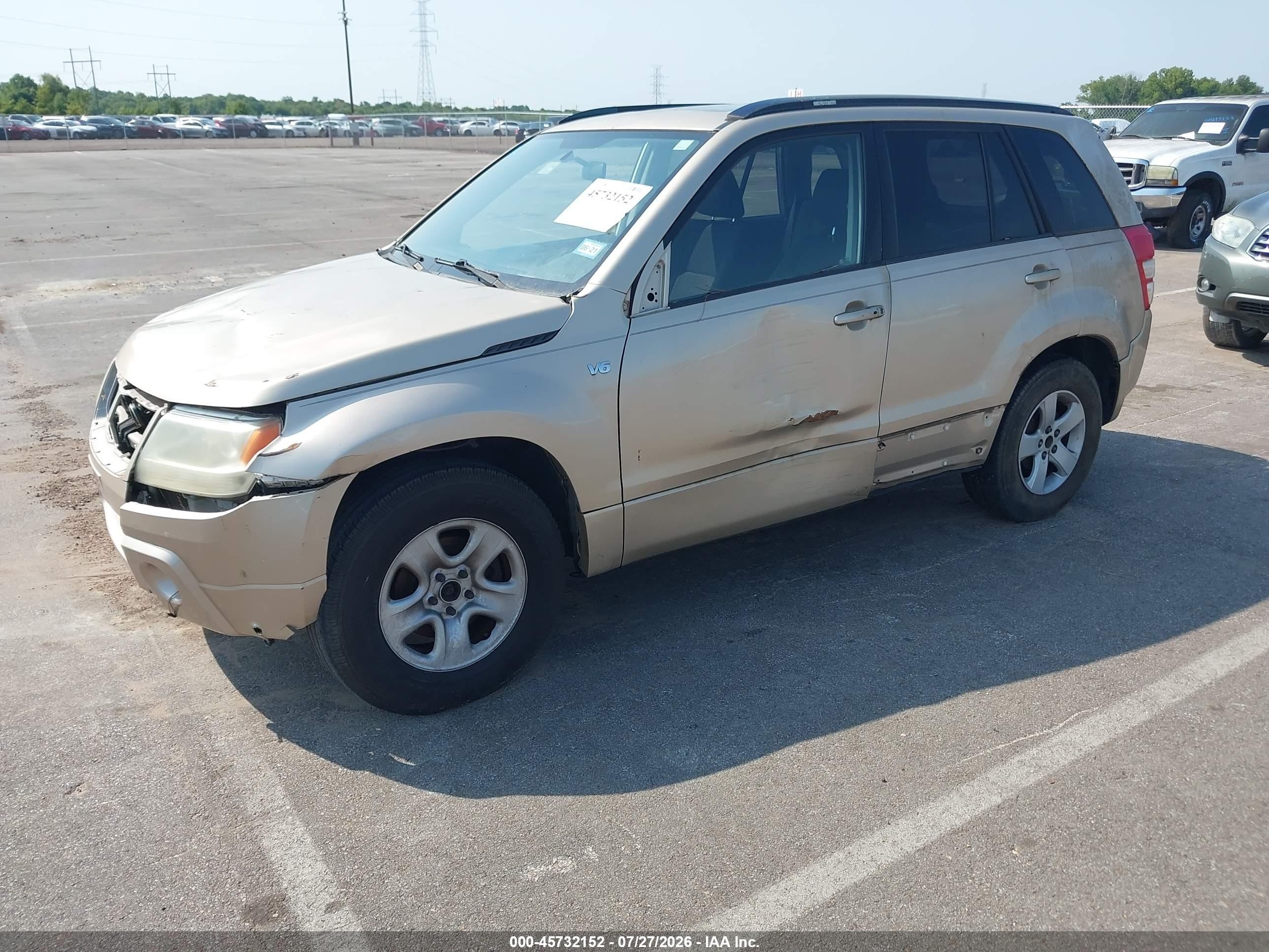 2007 Suzuki Grand Vitara Xsport Tan vin: JS3TE944X74204180